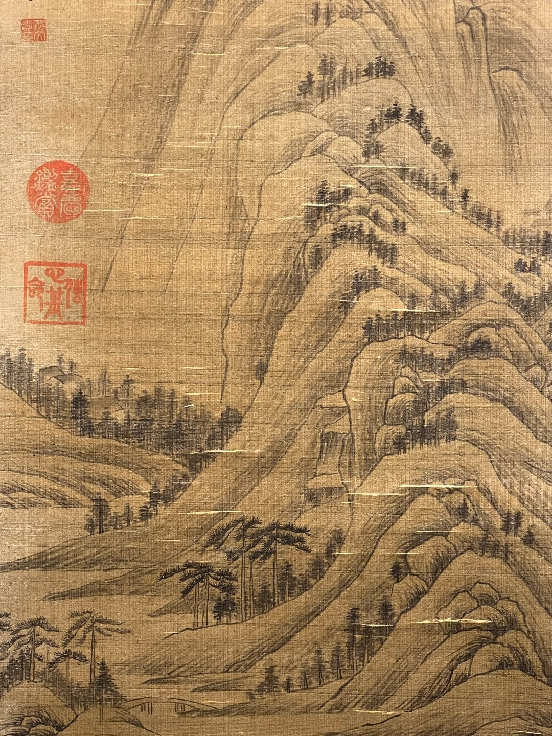 Chinese scroll painting Yan Wengui