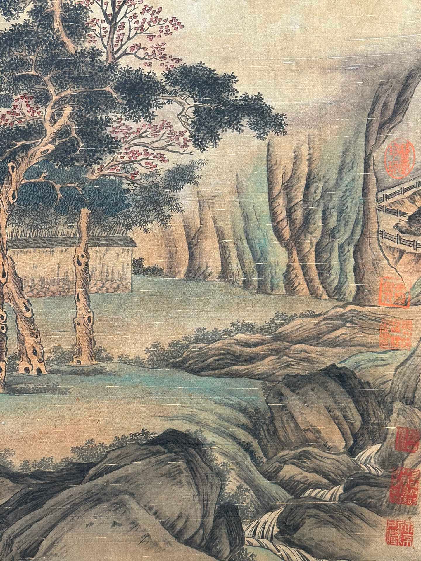 Chinese scroll painting Zhao Mengfu