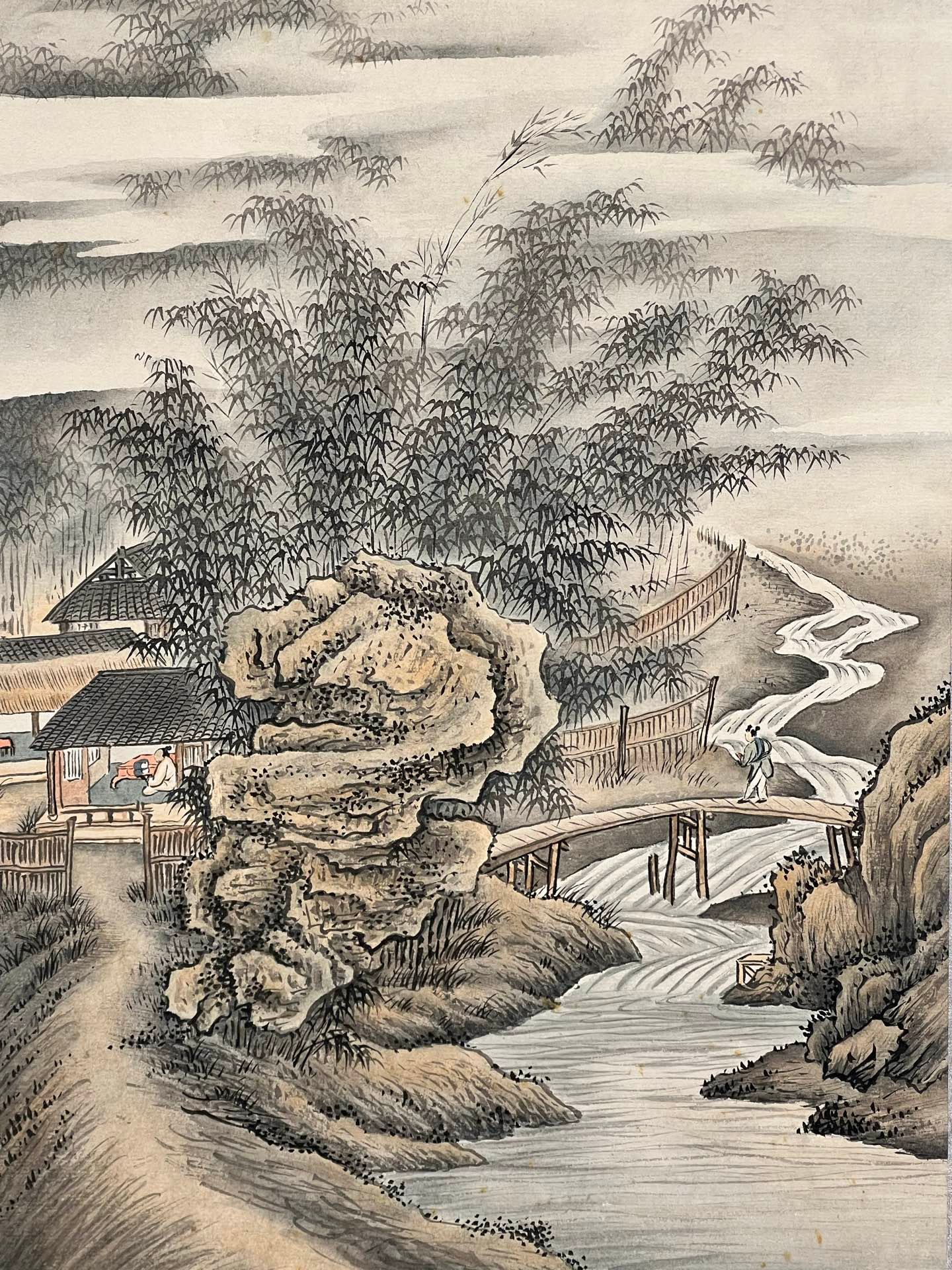 Chinese scroll painting Wu Hufan