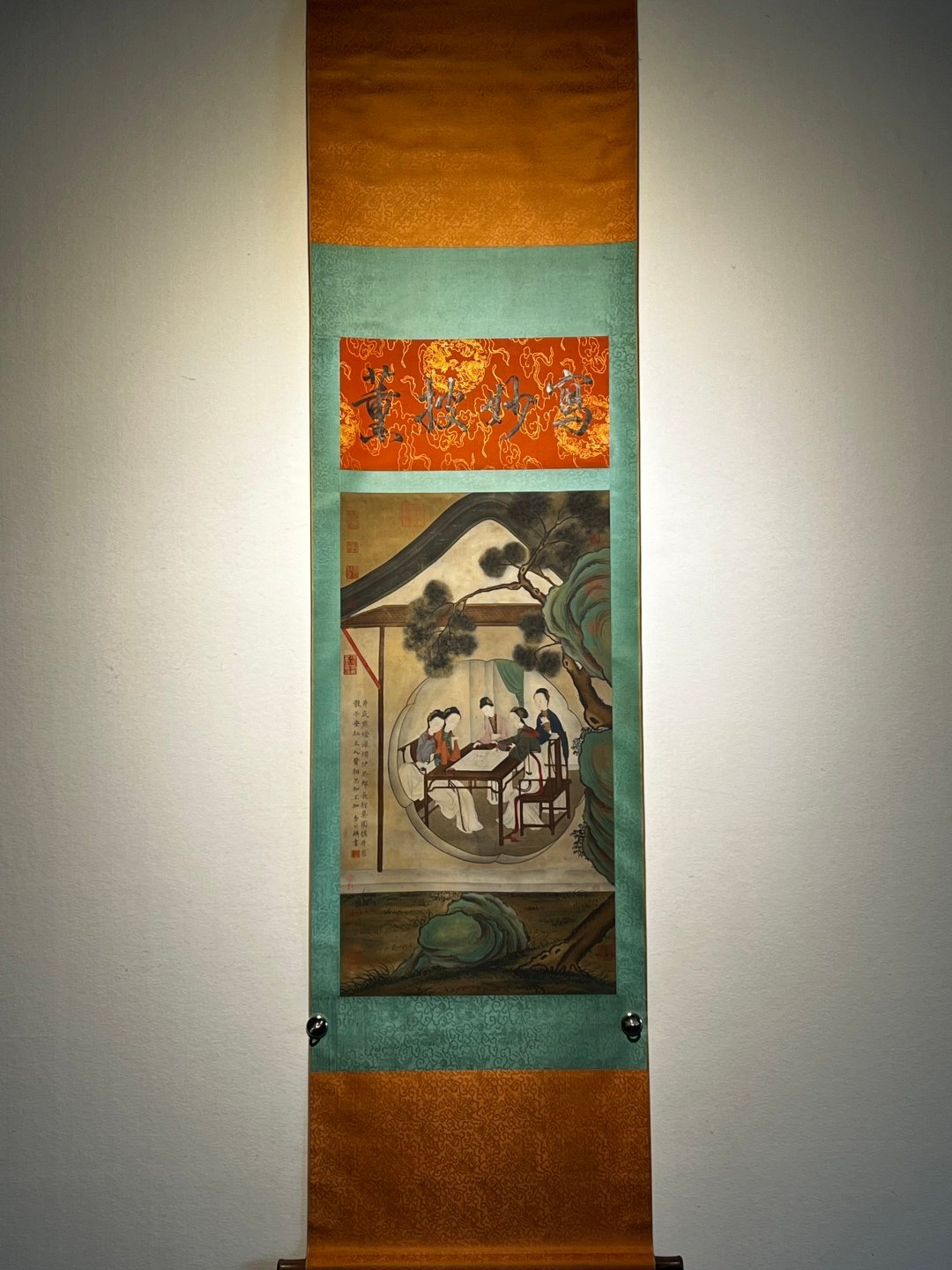 Chinese scroll painting Li Gonglin