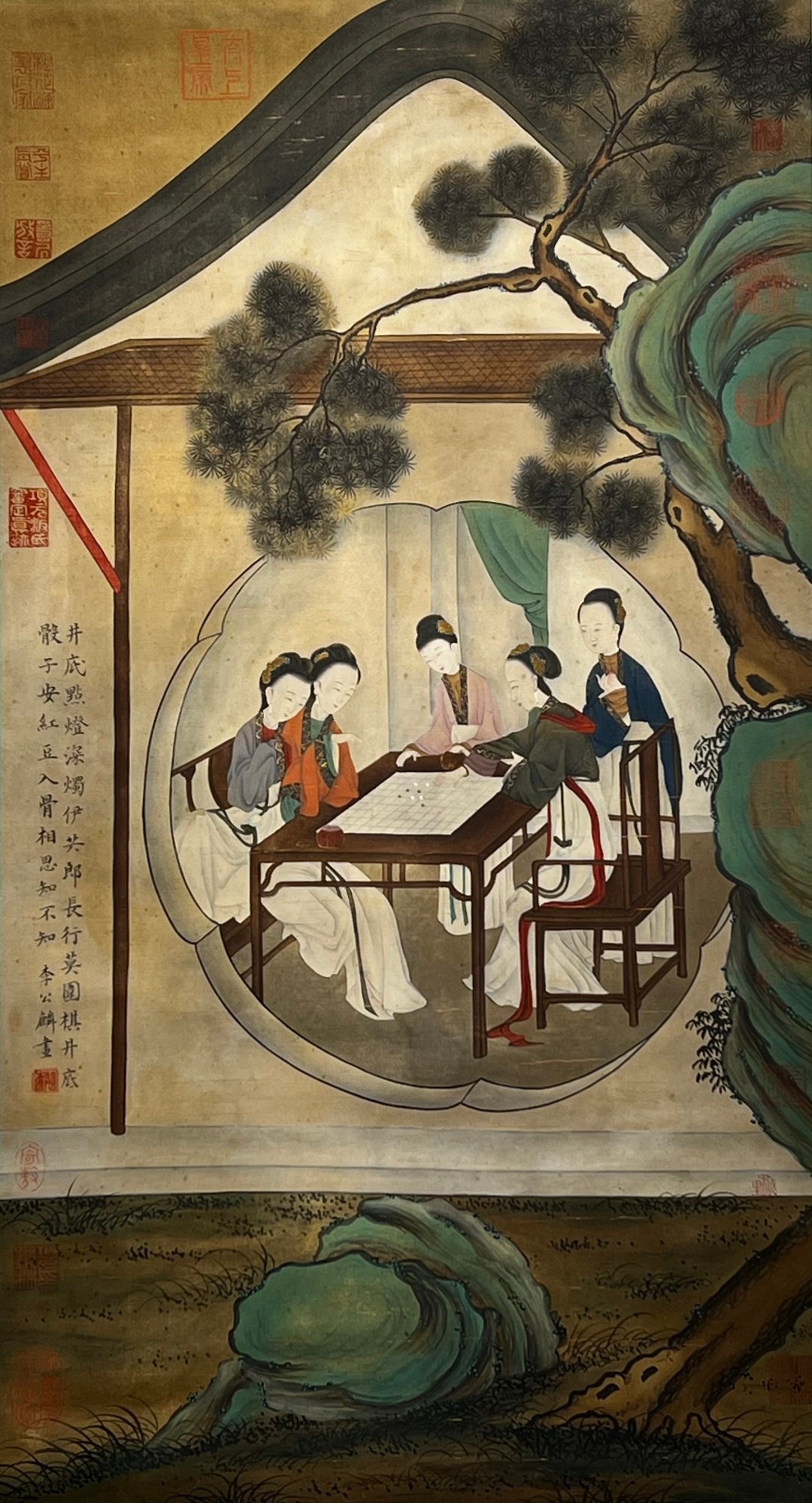 Chinese scroll painting Li Gonglin