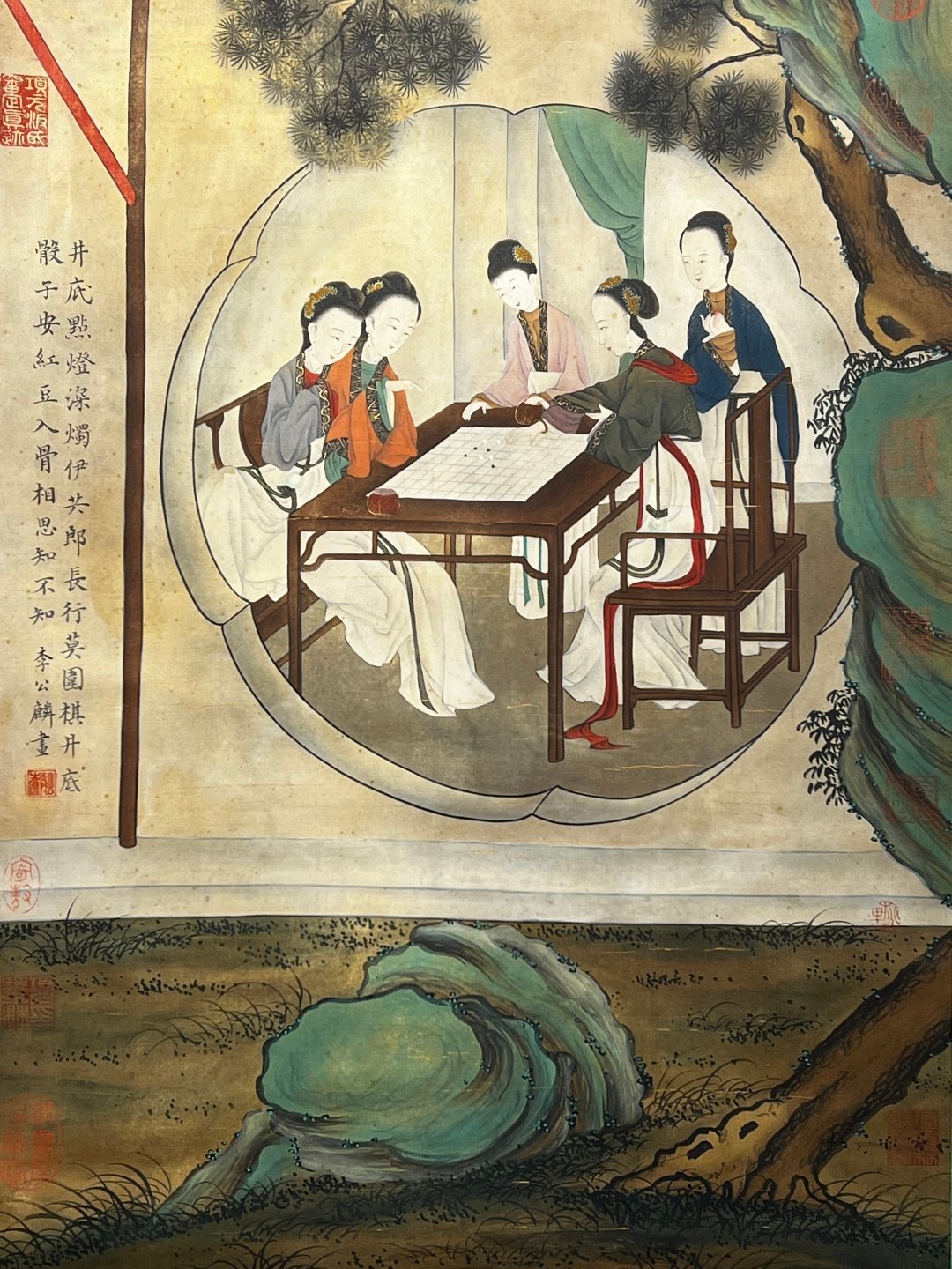 Chinese scroll painting Li Gonglin