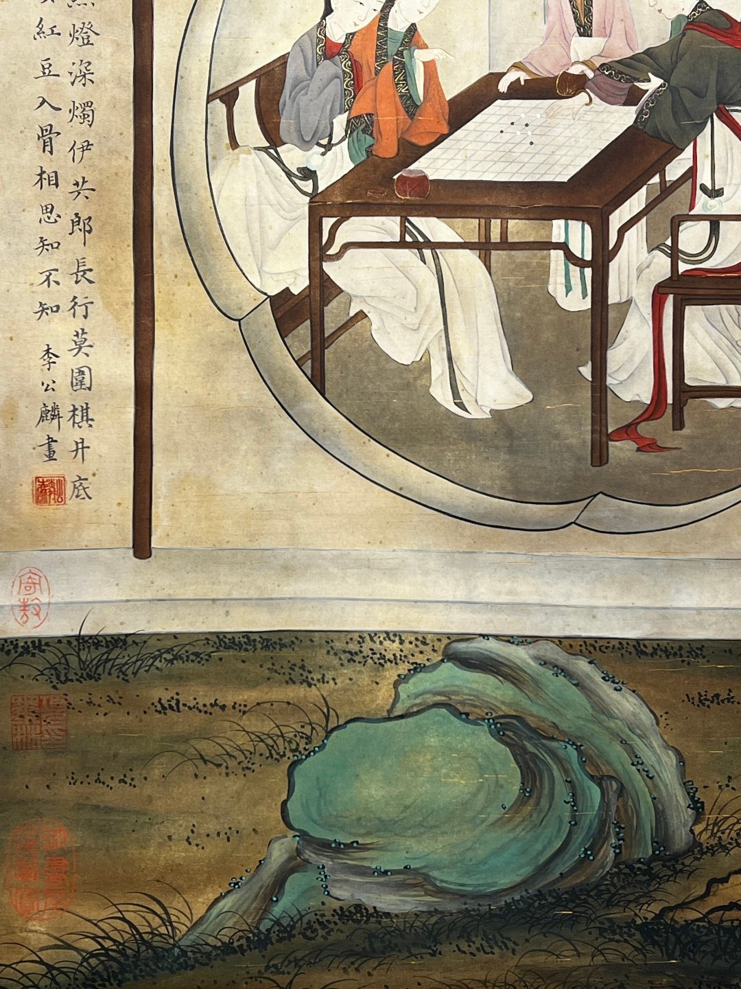 Chinese scroll painting Li Gonglin