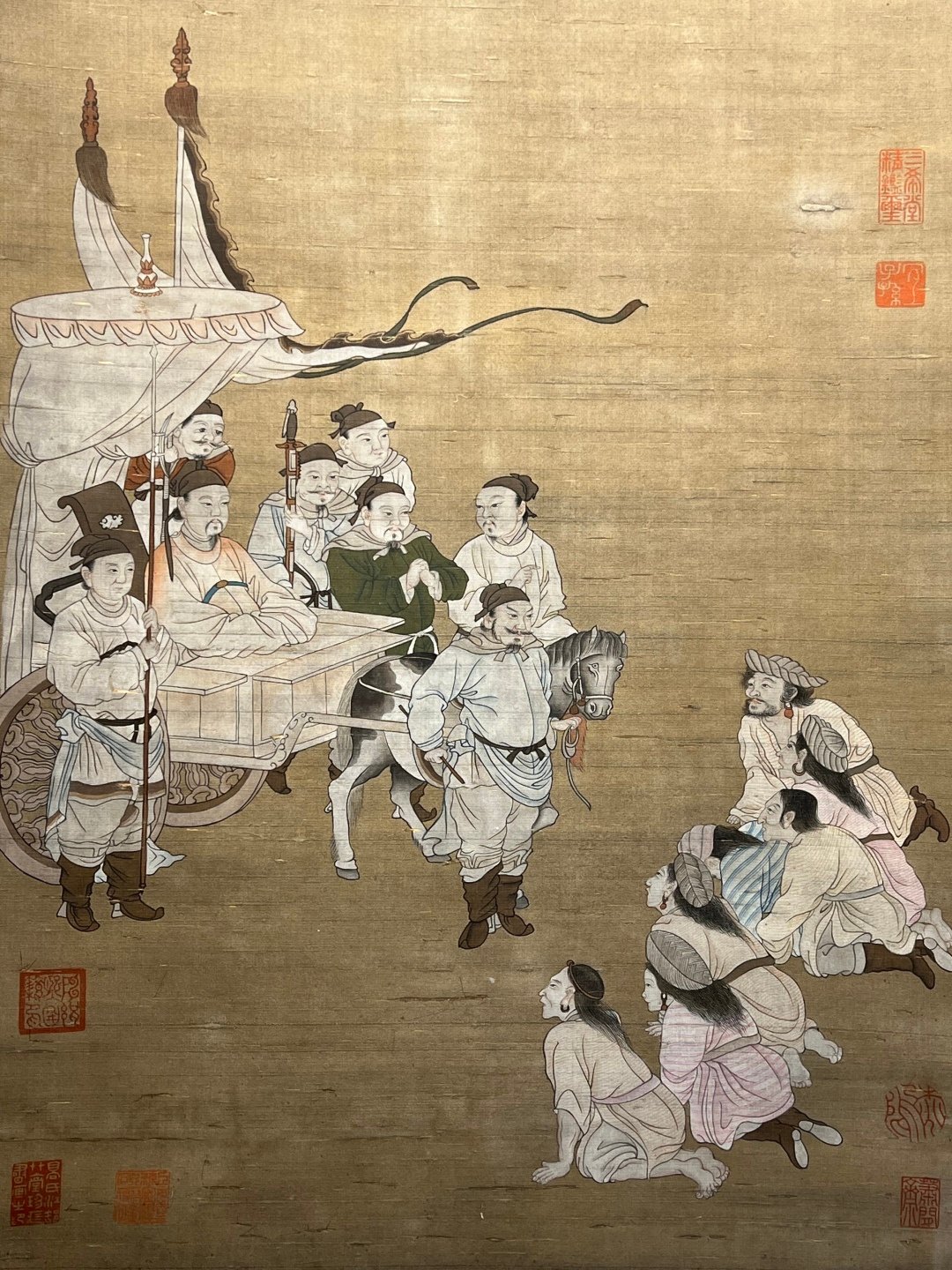 Chinese scroll painting Liu Songnian