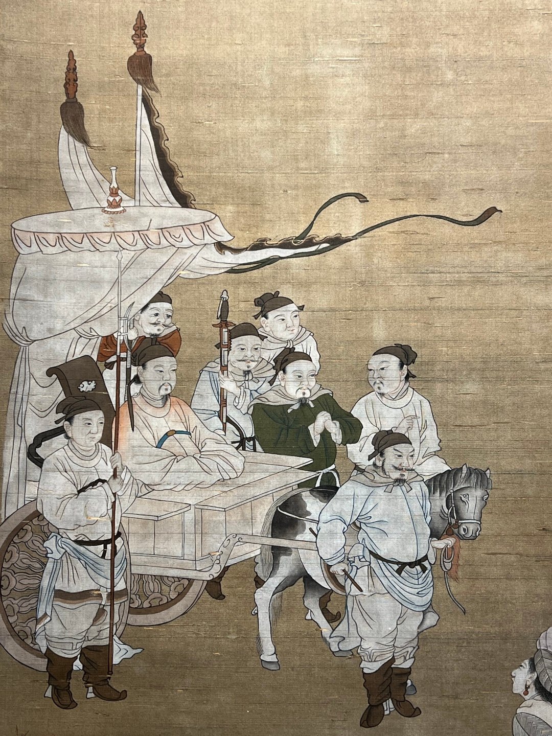Chinese scroll painting Liu Songnian
