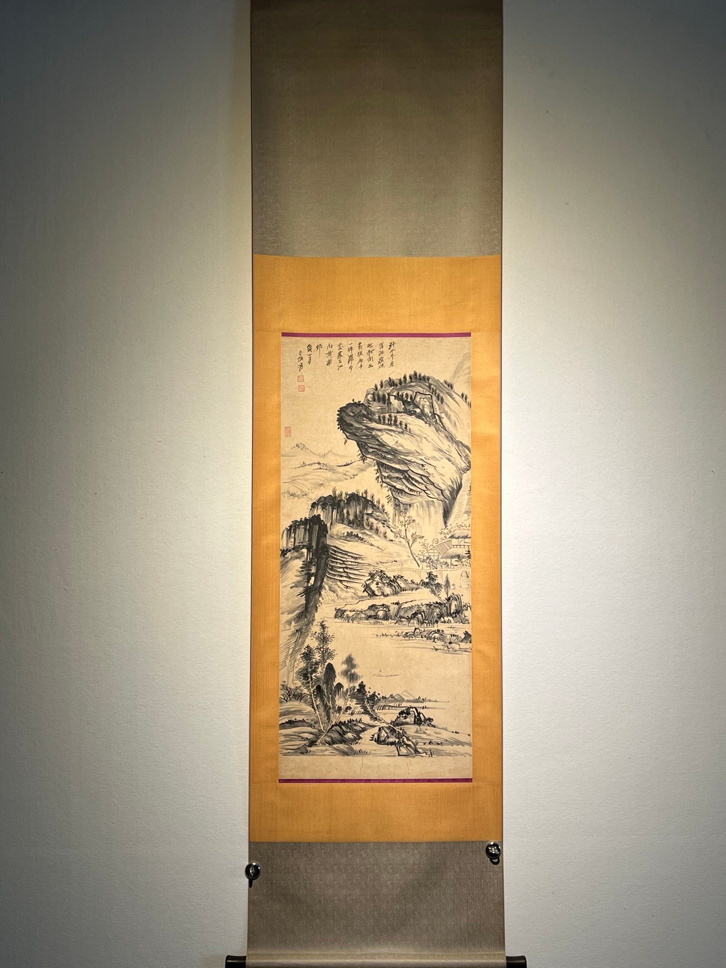 Chinese scroll painting Zhang Daqian