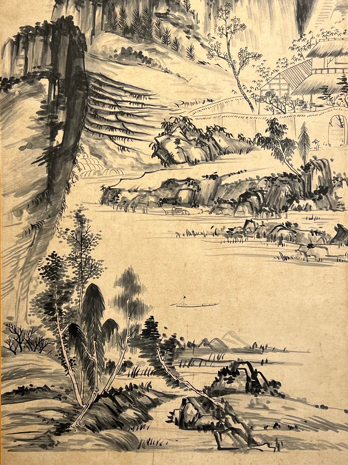Chinese scroll painting Zhang Daqian