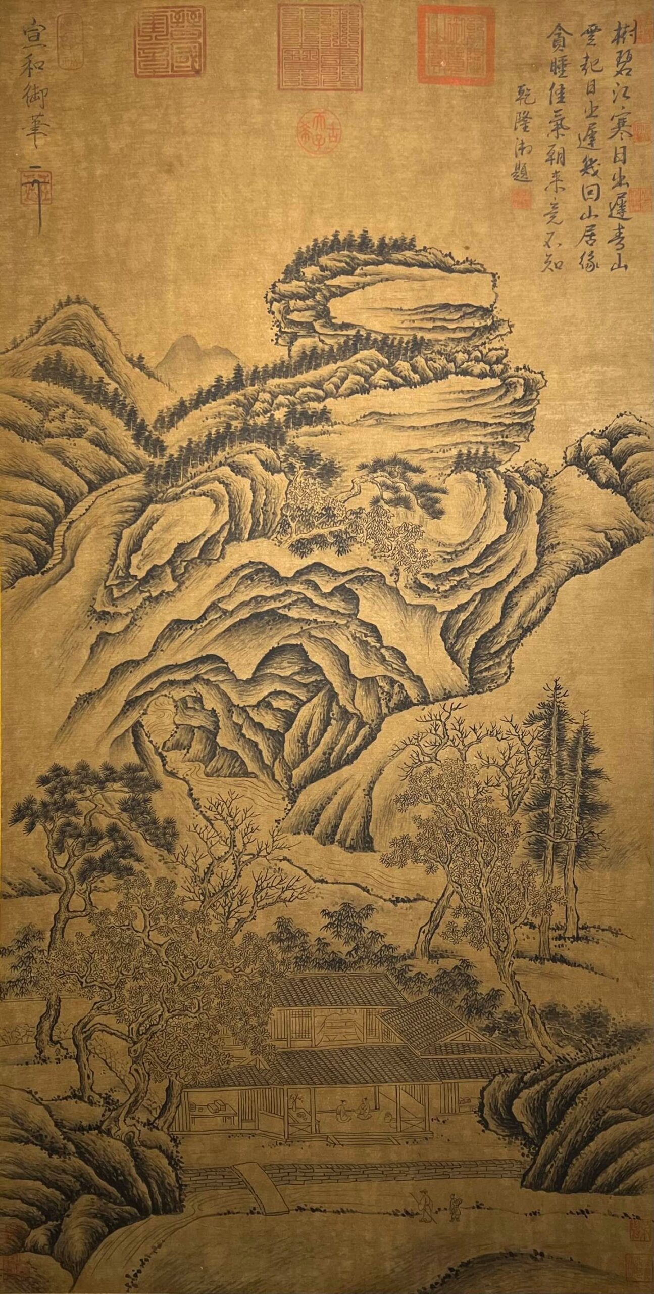 Chinese scroll painting Huizong