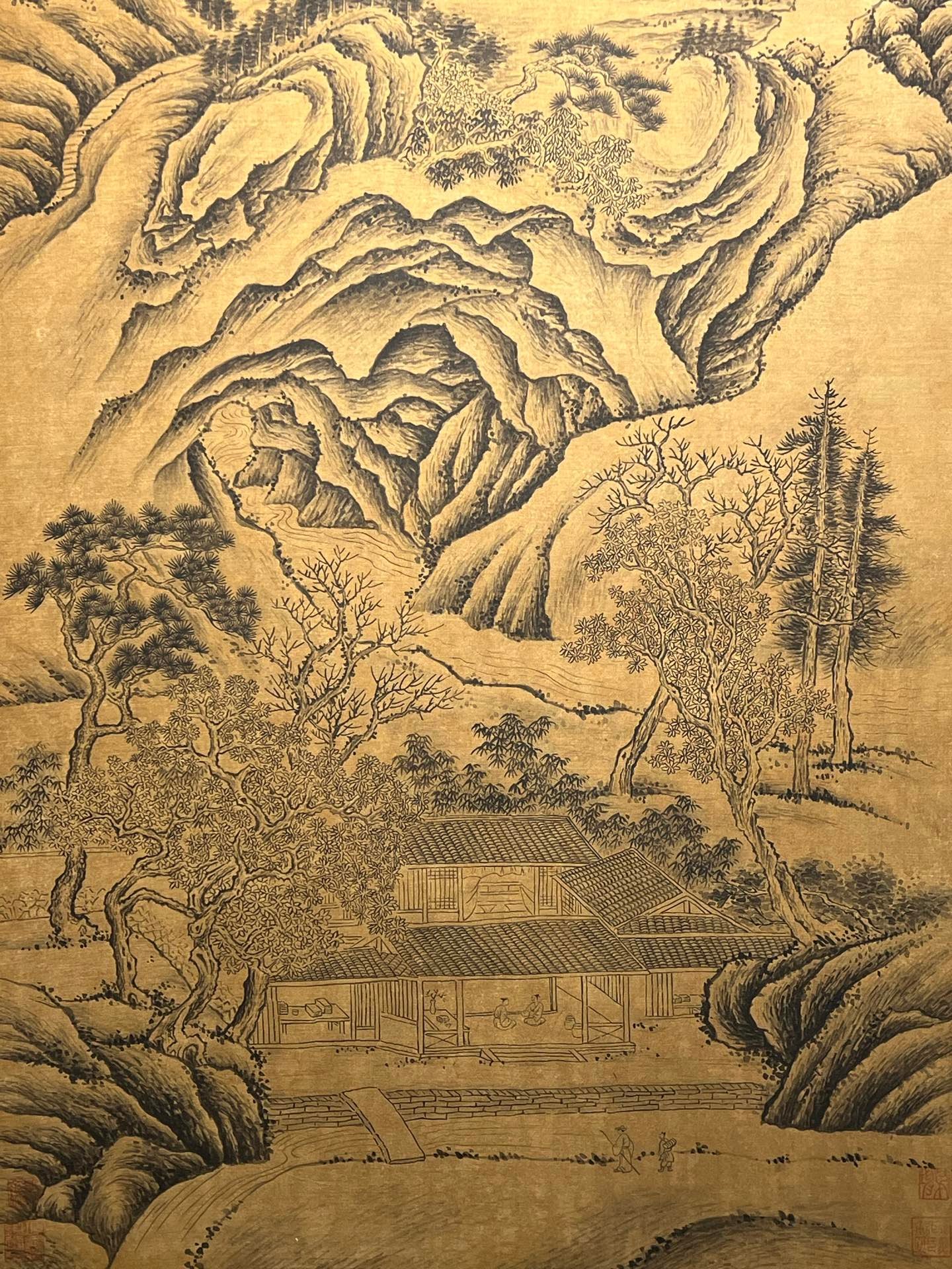 Chinese scroll painting Huizong