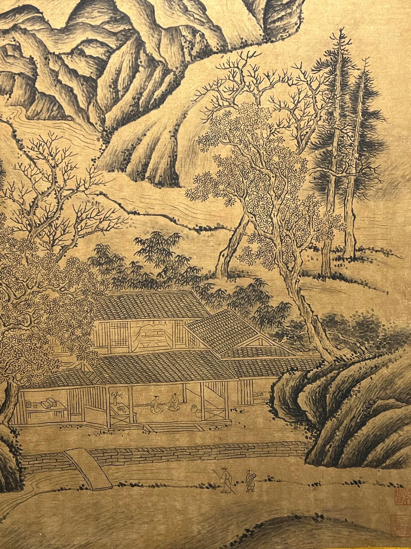 Chinese scroll painting Huizong