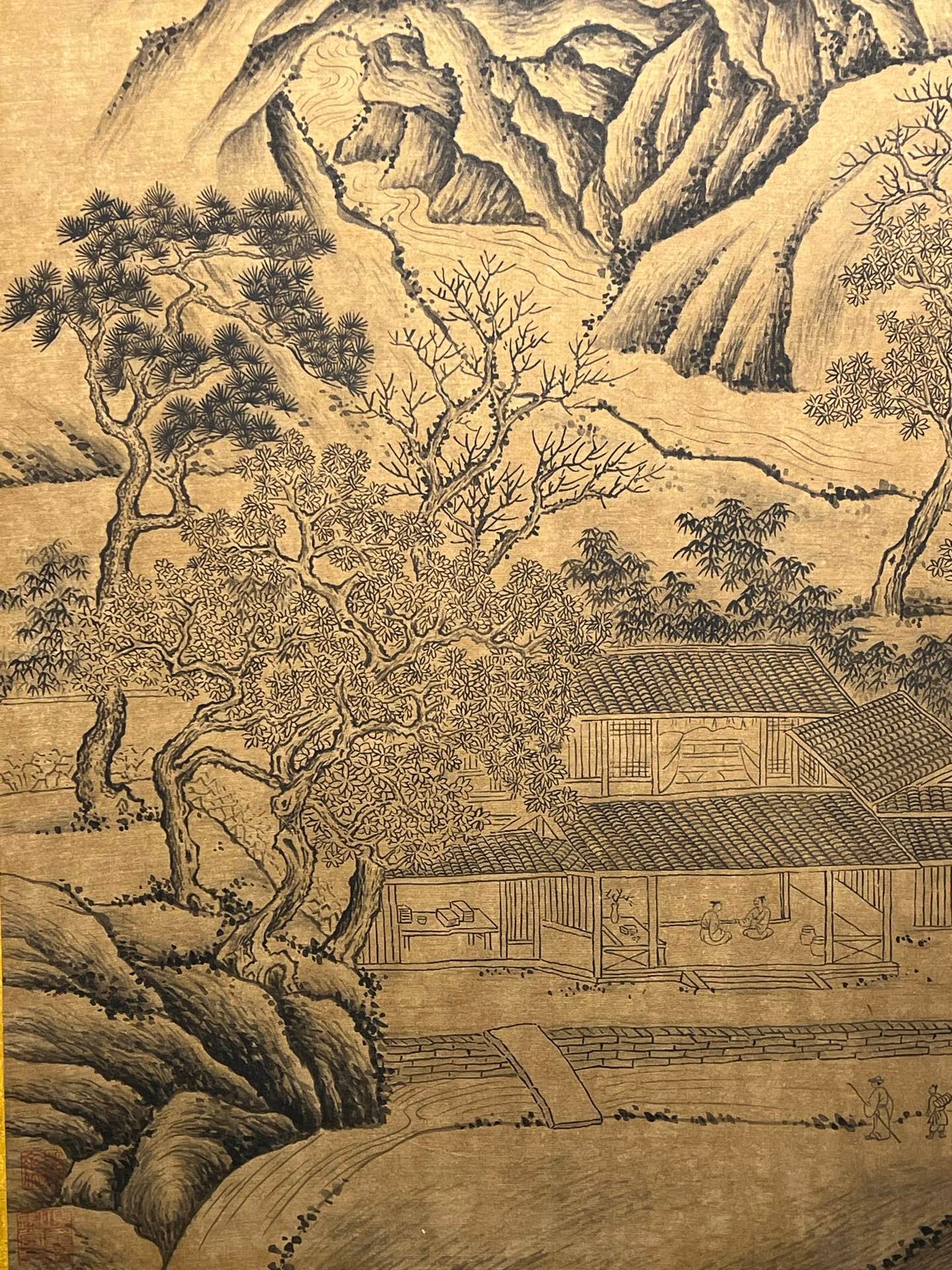 Chinese scroll painting Huizong
