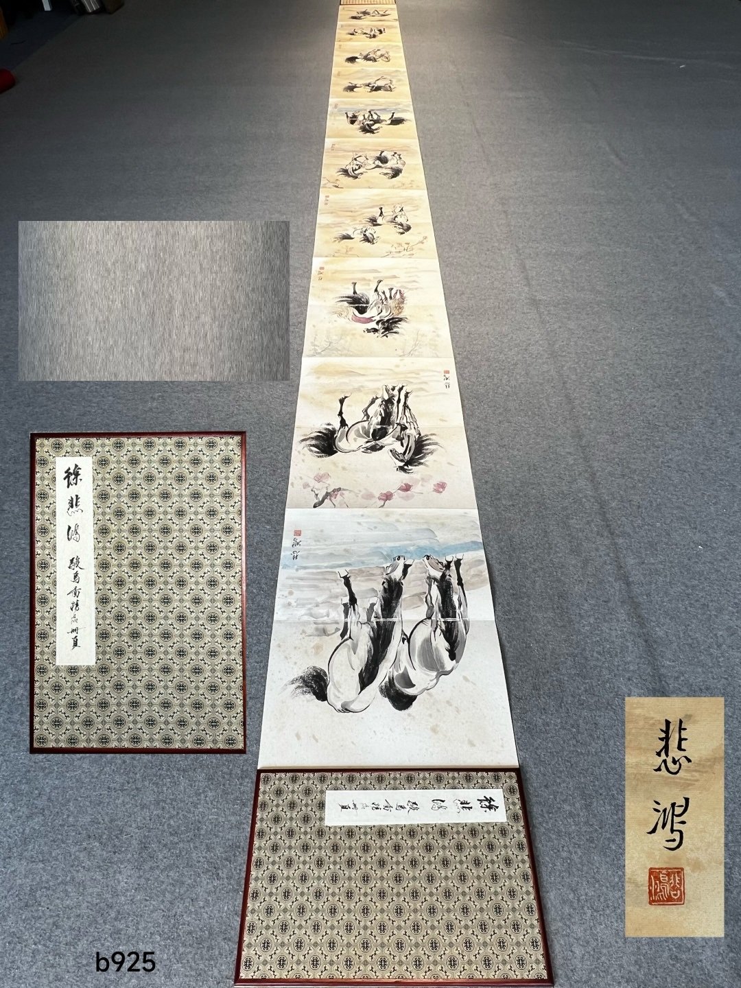 Chinese scroll painting Xu Beihong