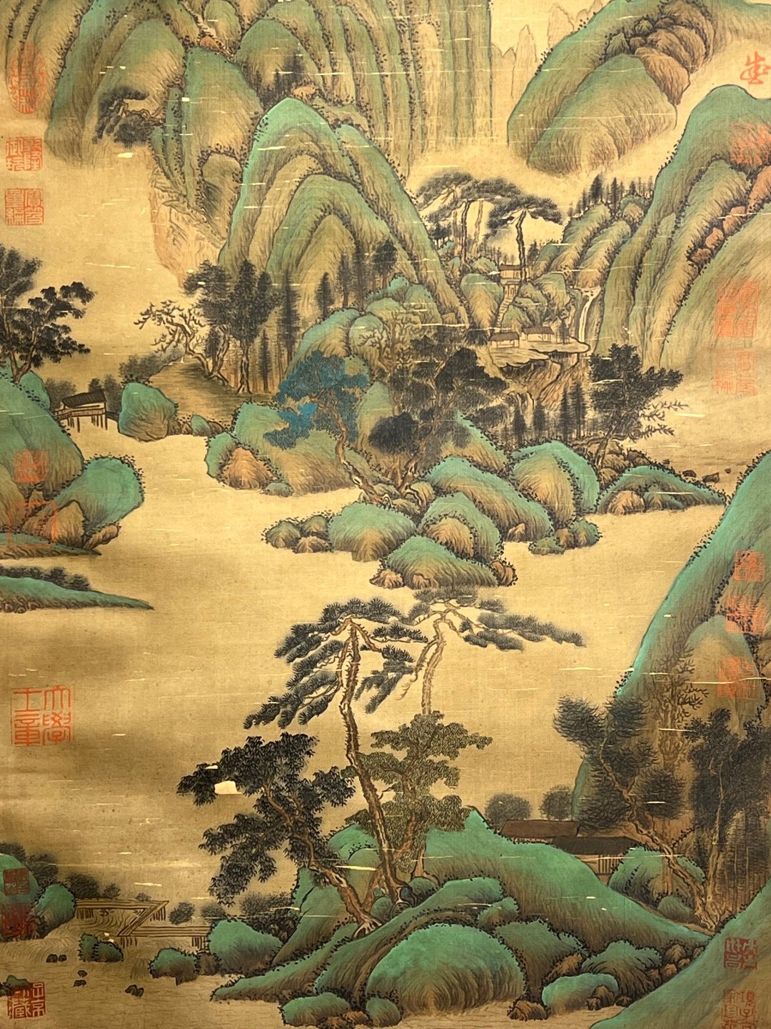 Chinese scroll painting Zhao Boju