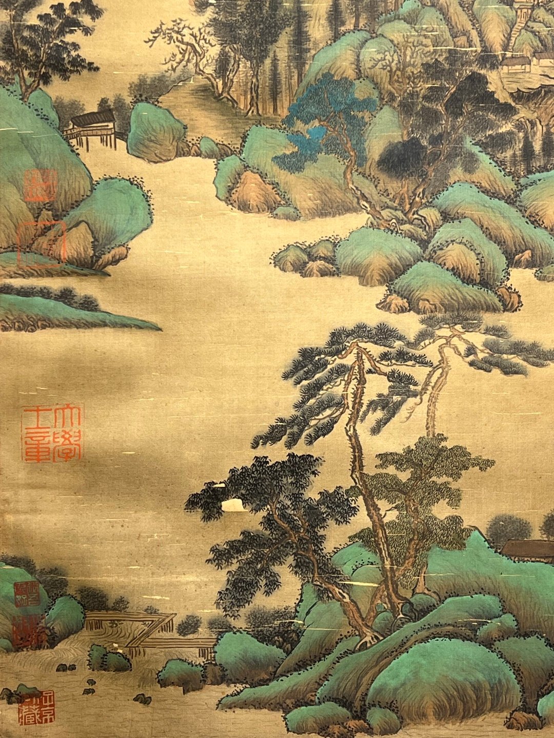 Chinese scroll painting Zhao Boju