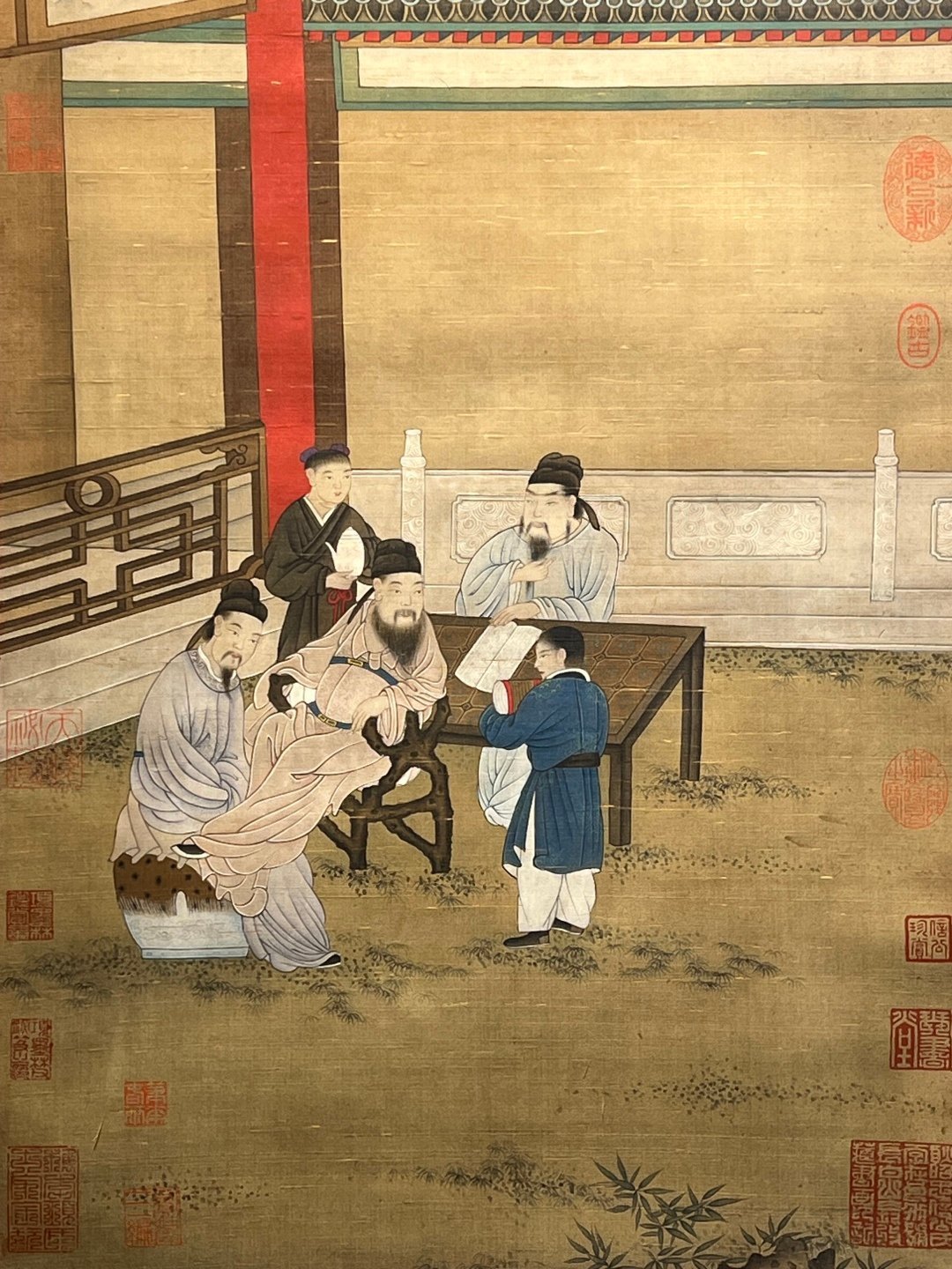 Chinese scroll painting Su Hanchen