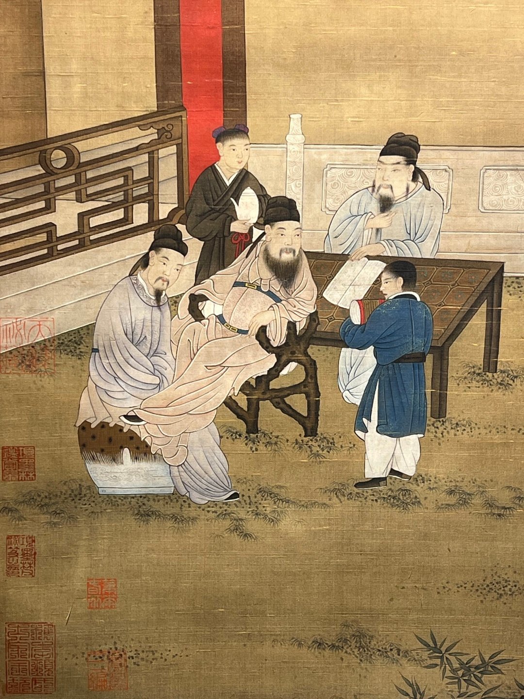 Chinese scroll painting Su Hanchen