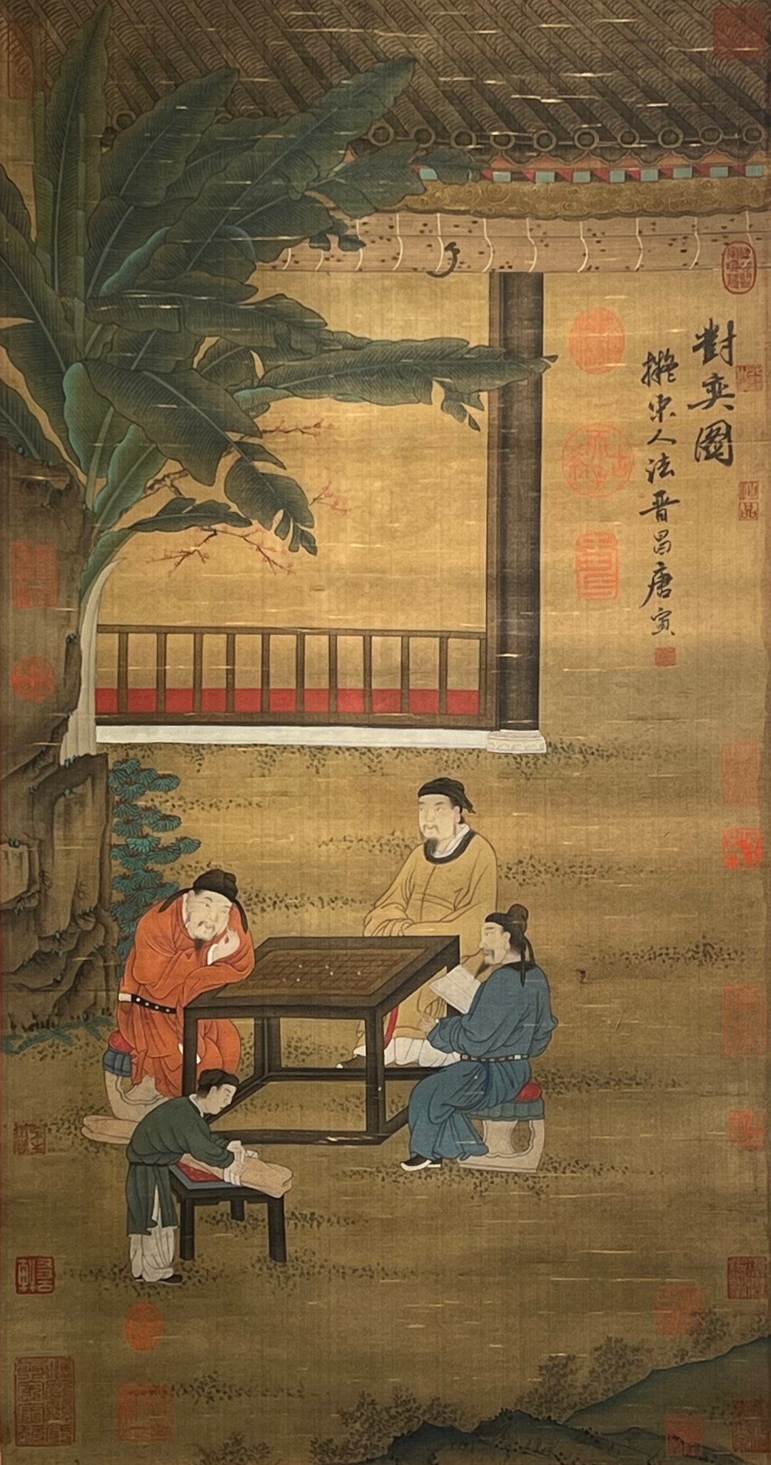 Chinese scroll painting Tang Yin