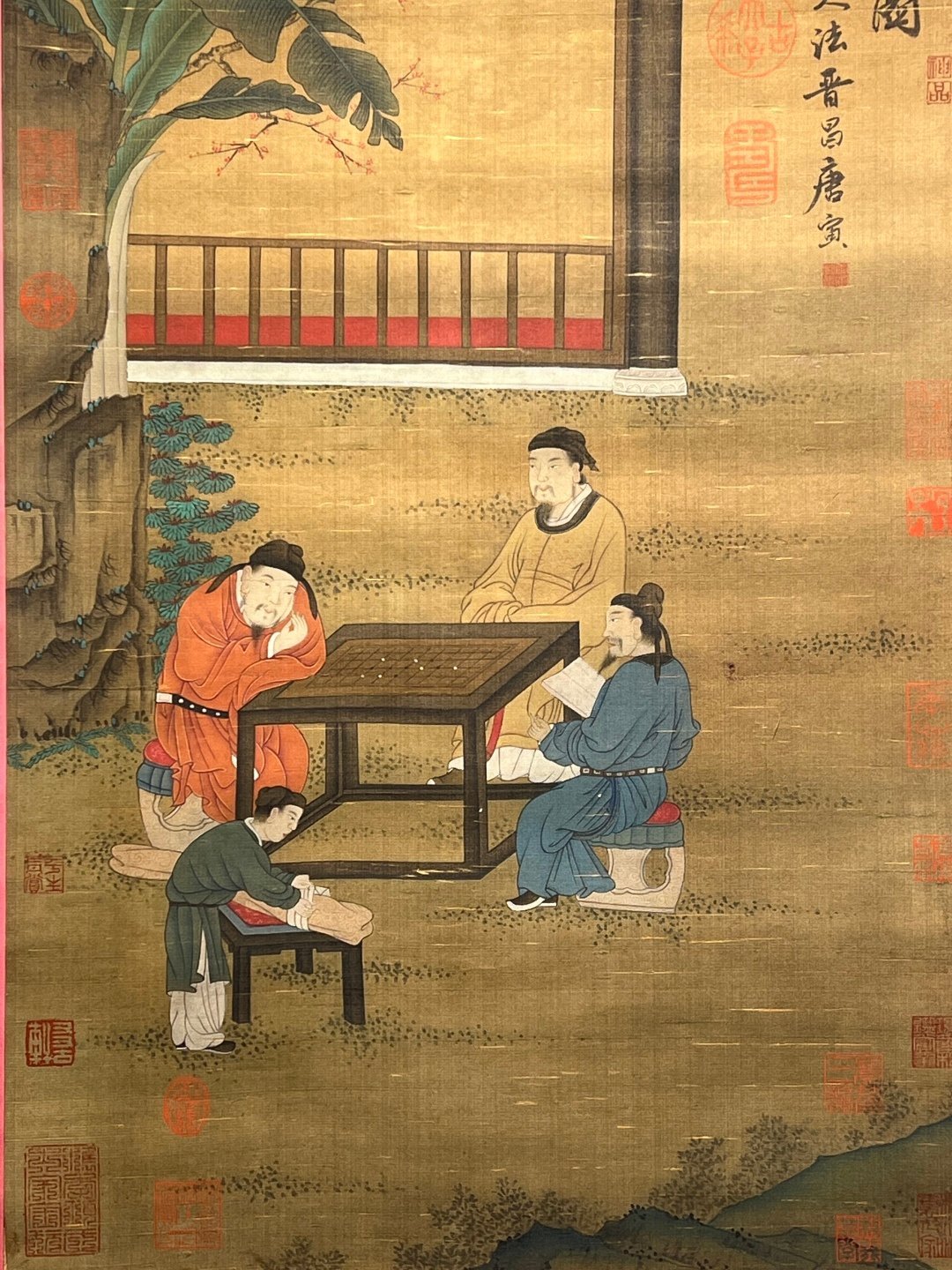 Chinese scroll painting Tang Yin
