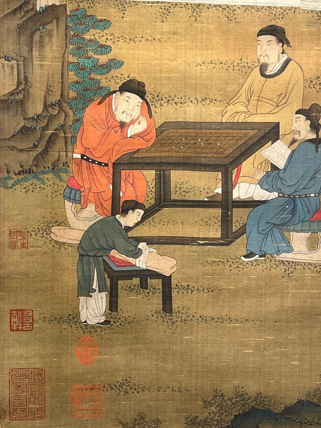 Chinese scroll painting Tang Yin