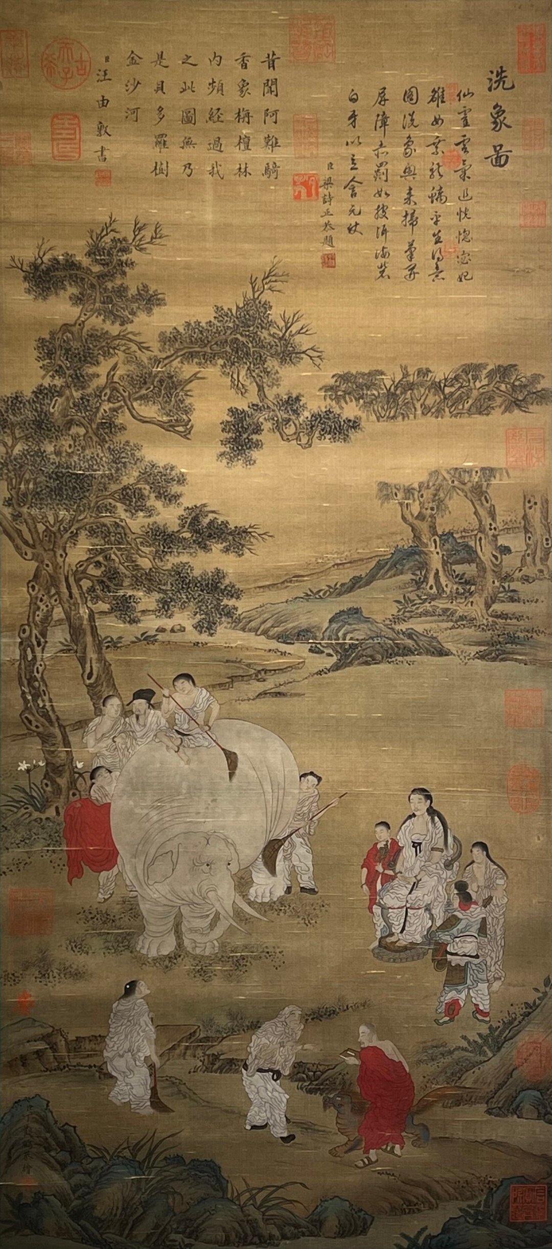 Chinese scroll painting Ding Guanpeng