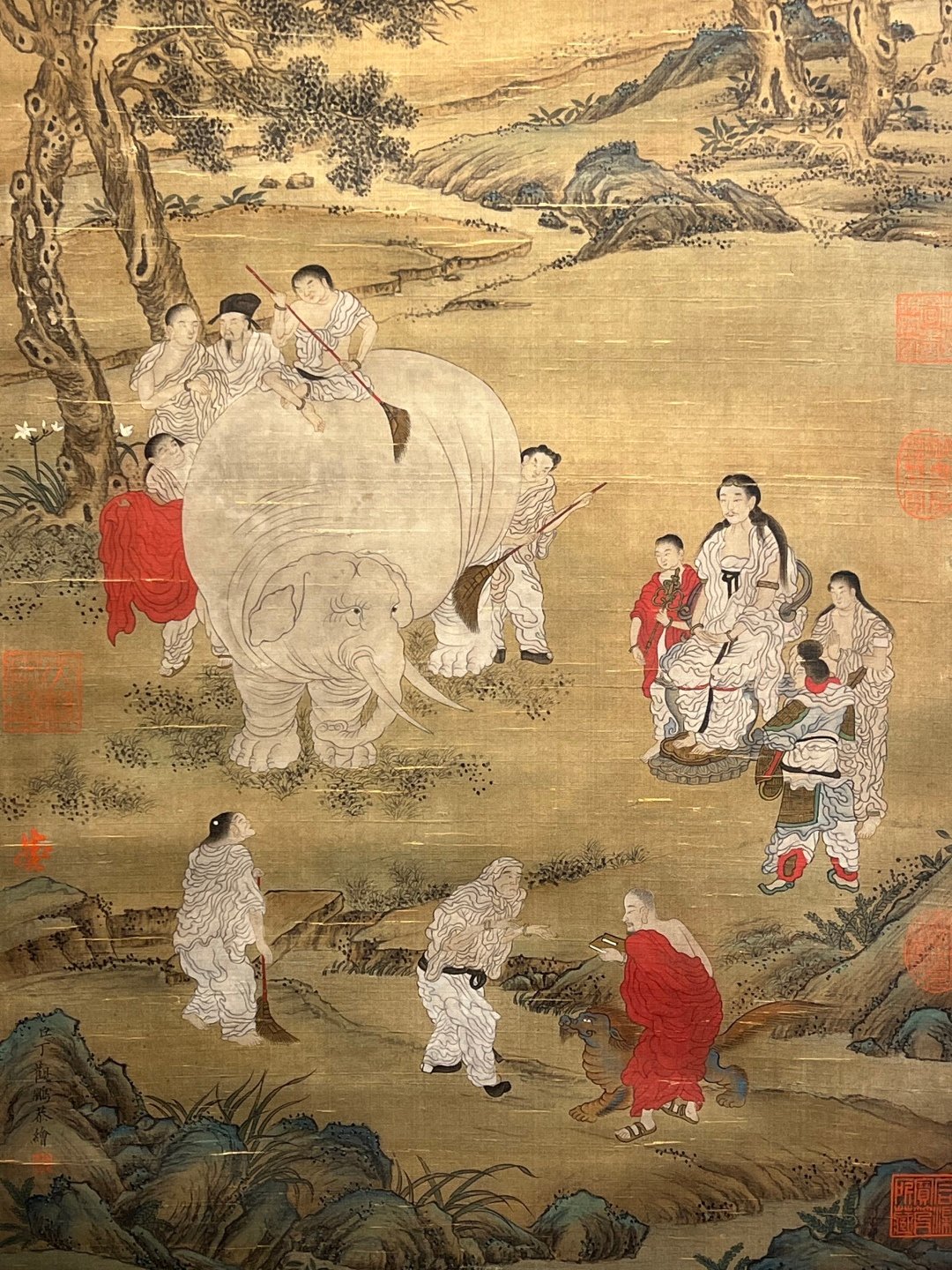 Chinese scroll painting Ding Guanpeng