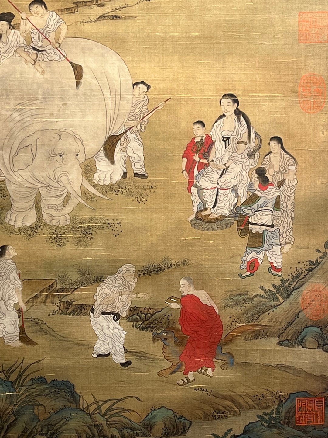 Chinese scroll painting Ding Guanpeng