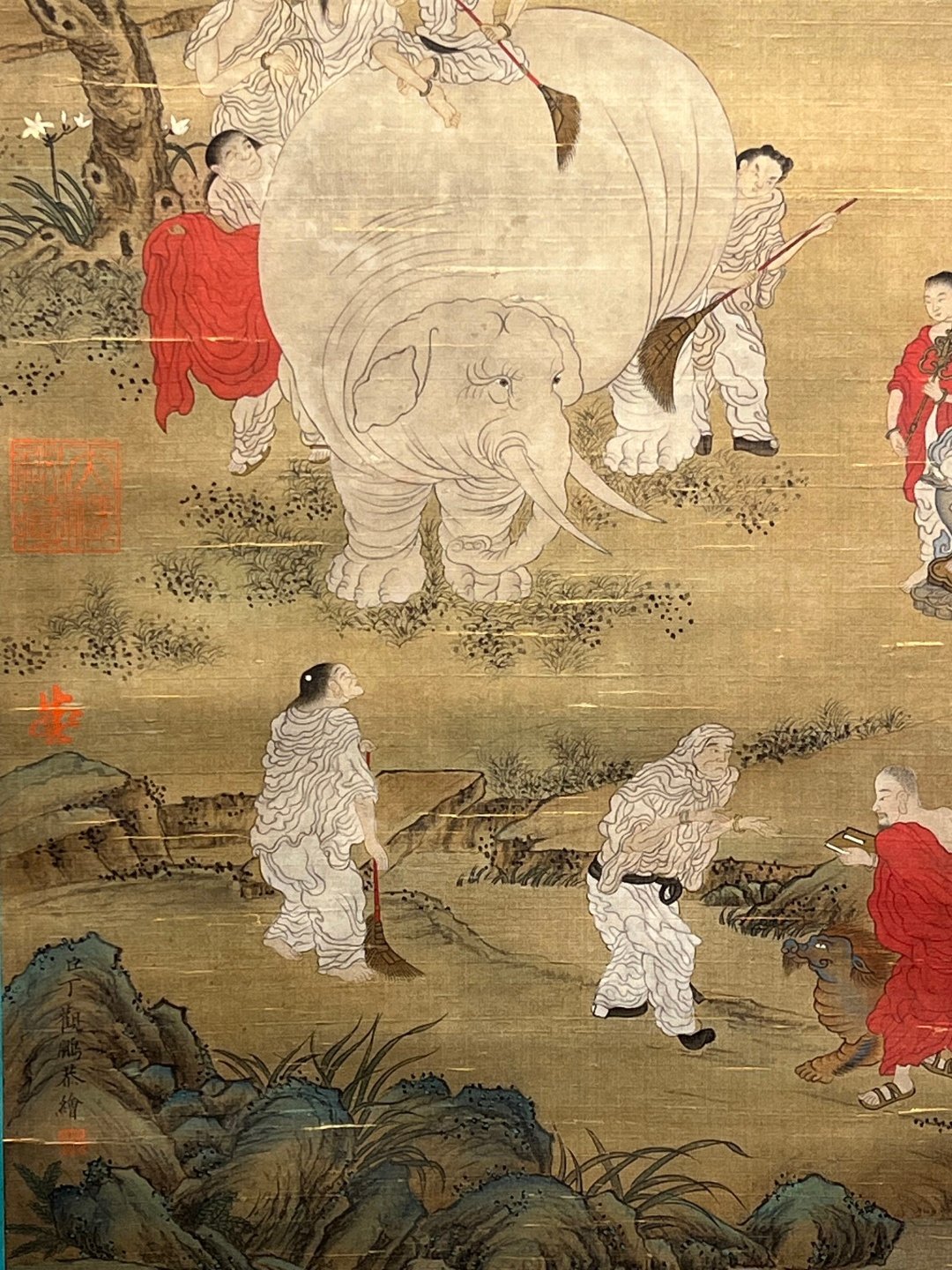 Chinese scroll painting Ding Guanpeng