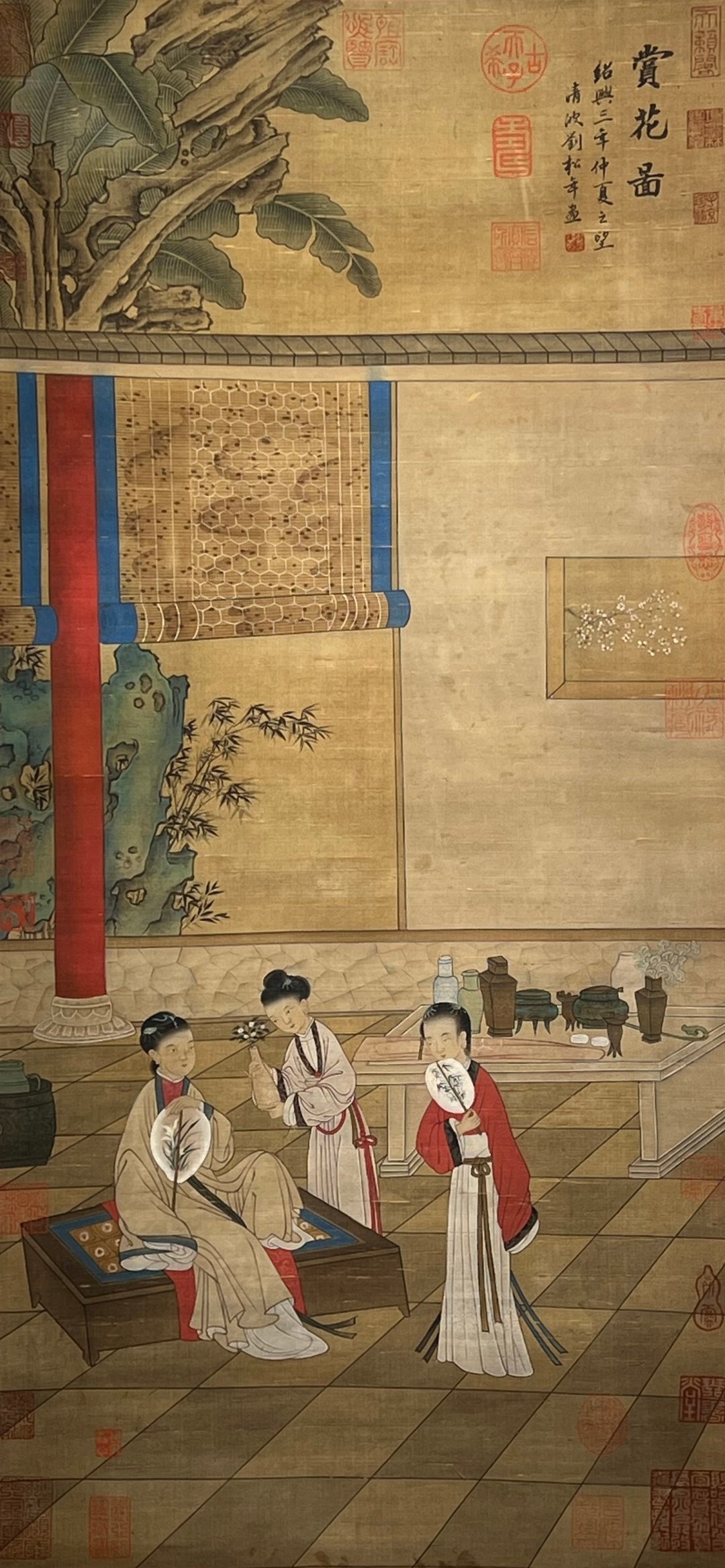 Chinese scroll painting Liu Songnian