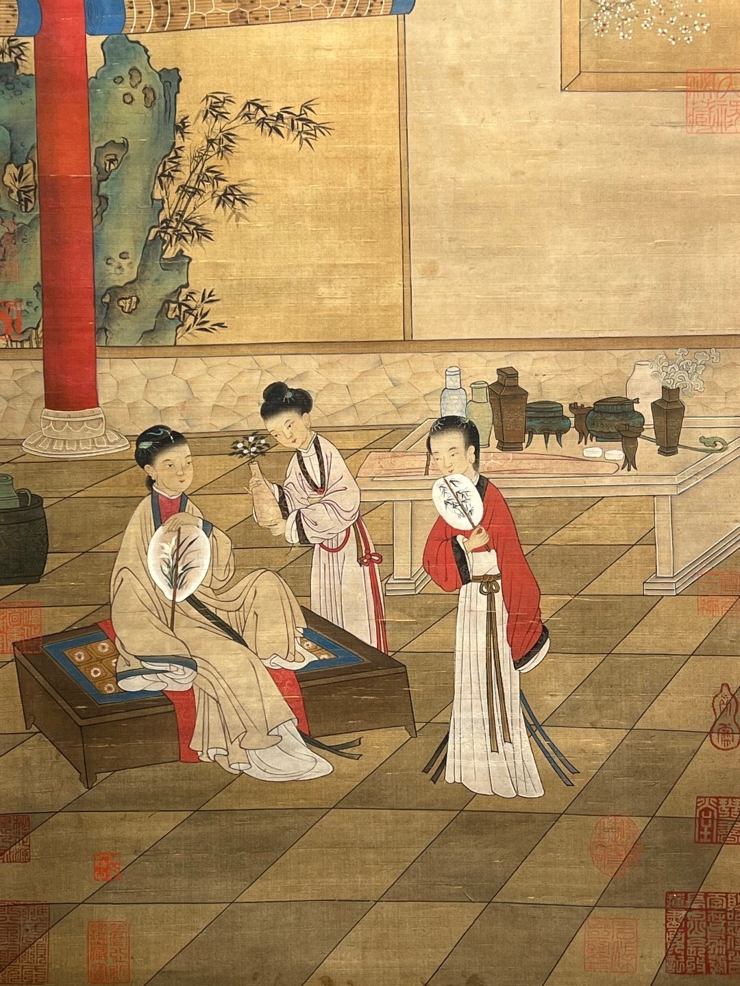Chinese scroll painting Liu Songnian