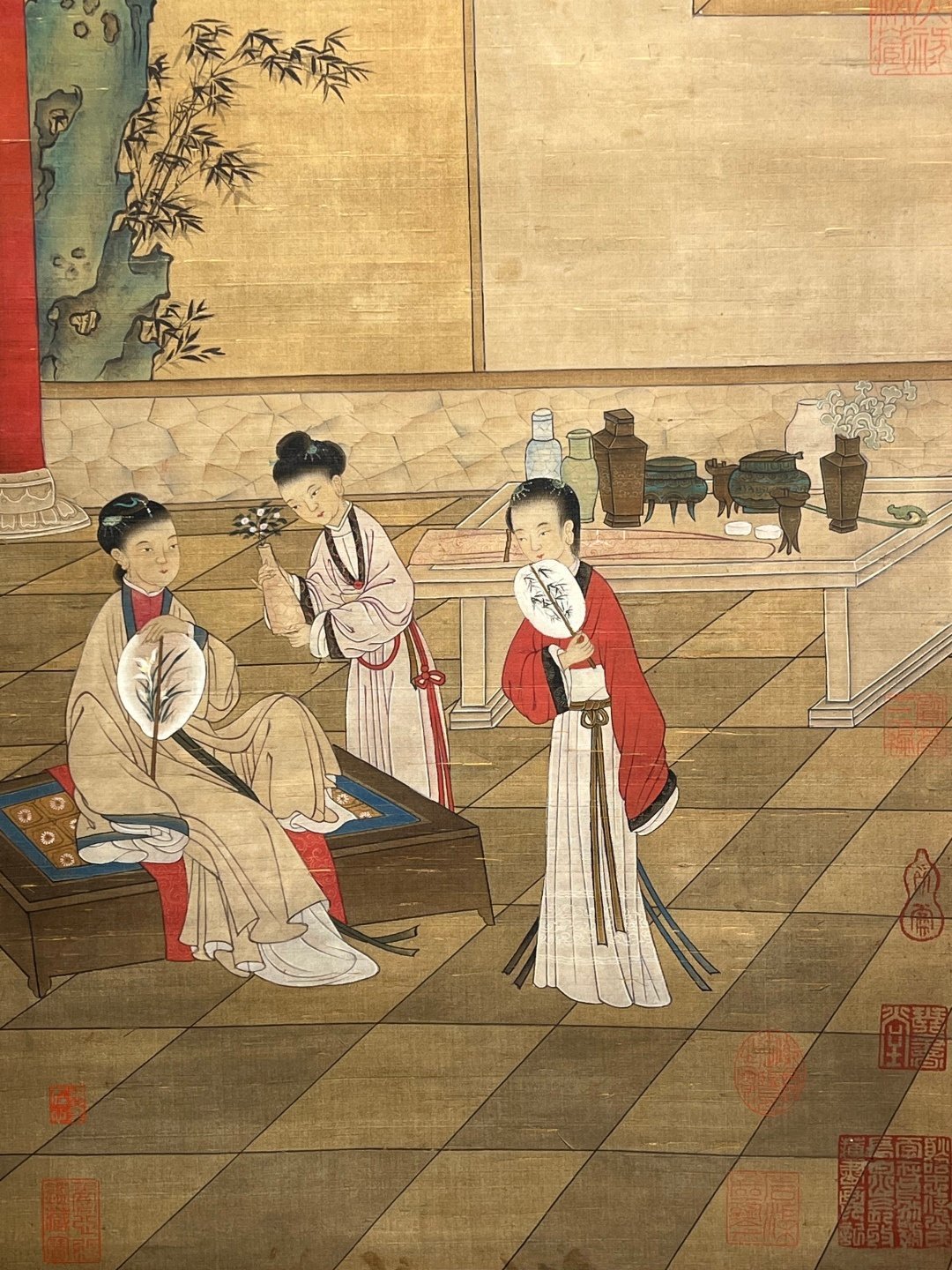 Chinese scroll painting Liu Songnian