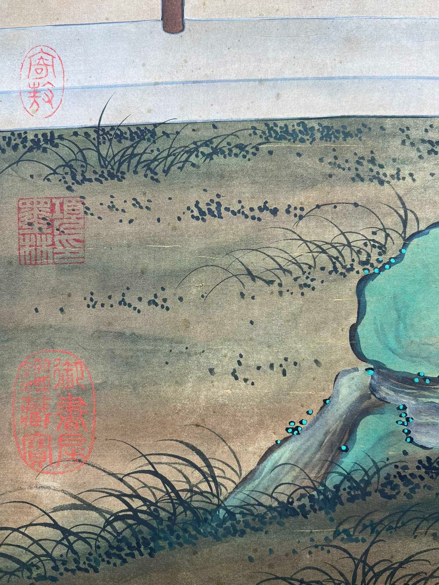 Chinese scroll painting Li Gonglin s