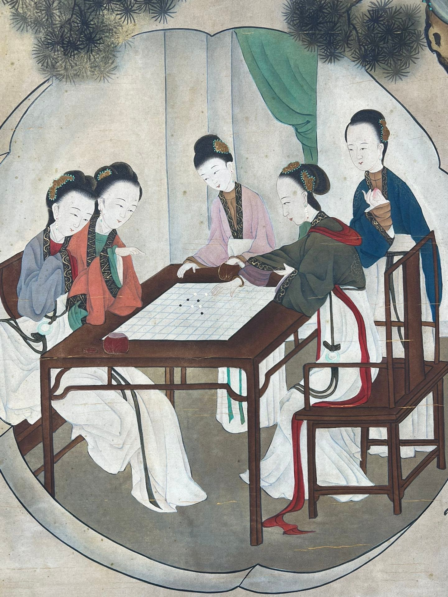Chinese scroll painting Li Gonglin s