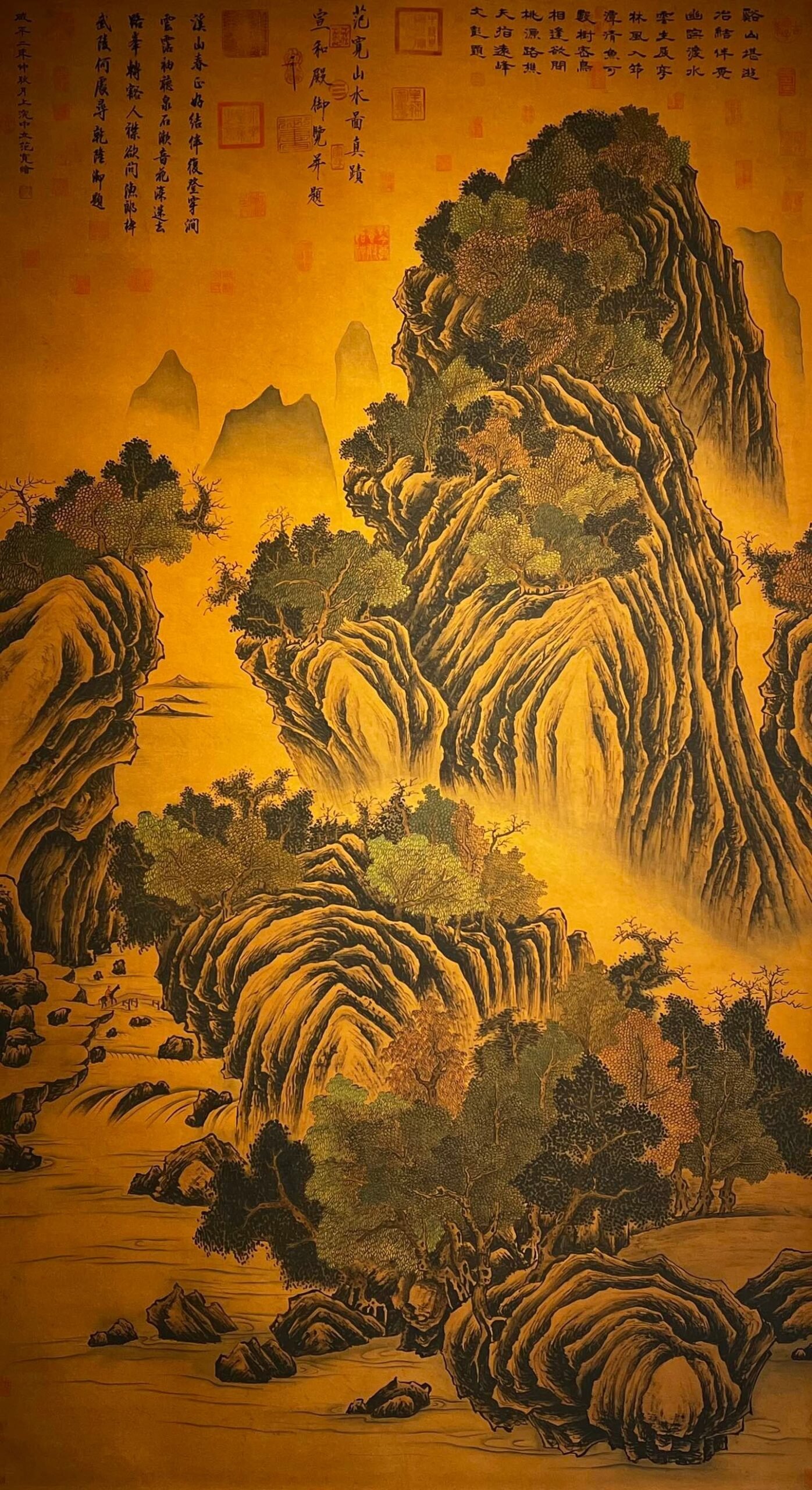 Chinese scroll painting Fan Kuan