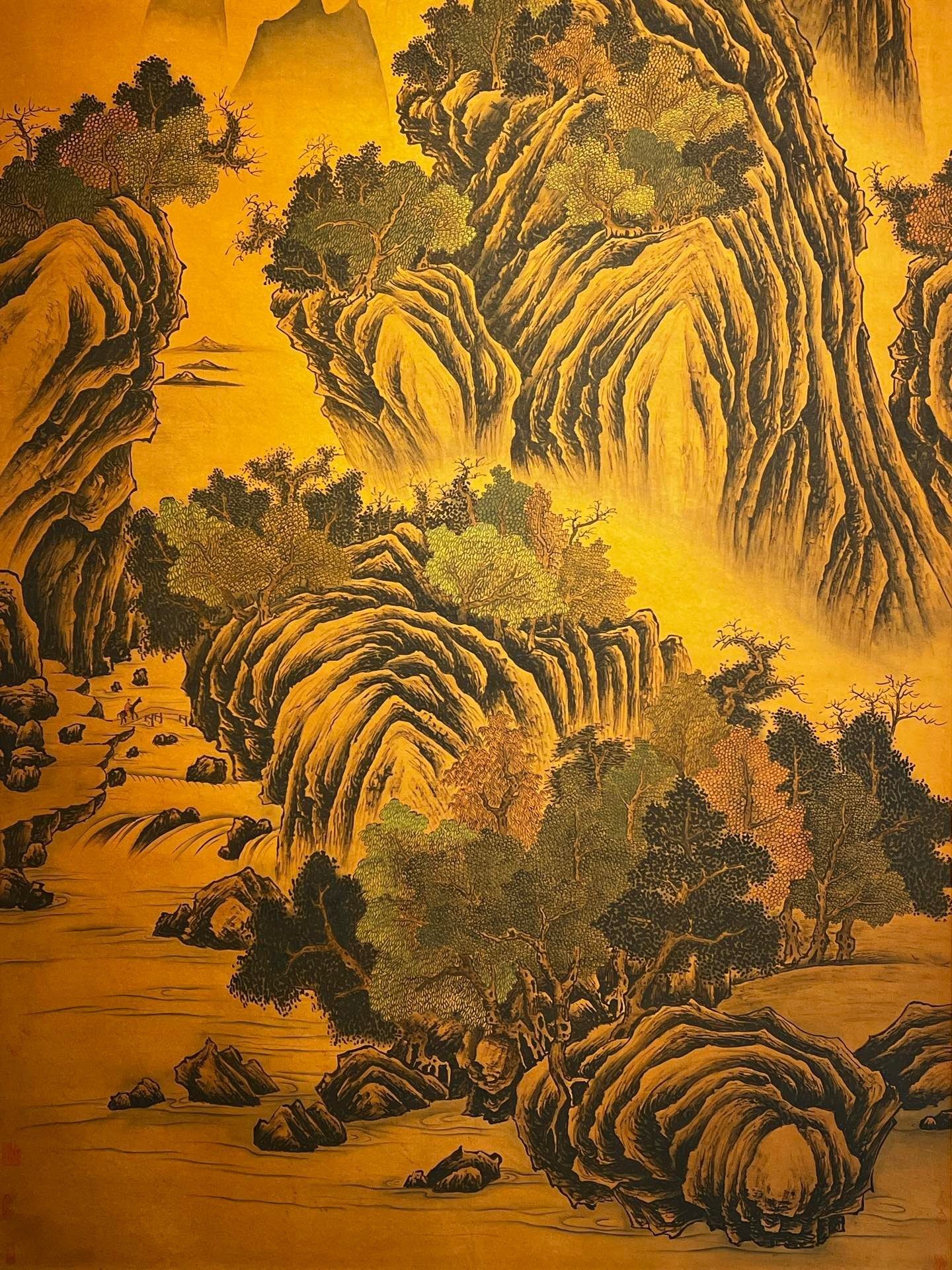 Chinese scroll painting Fan Kuan