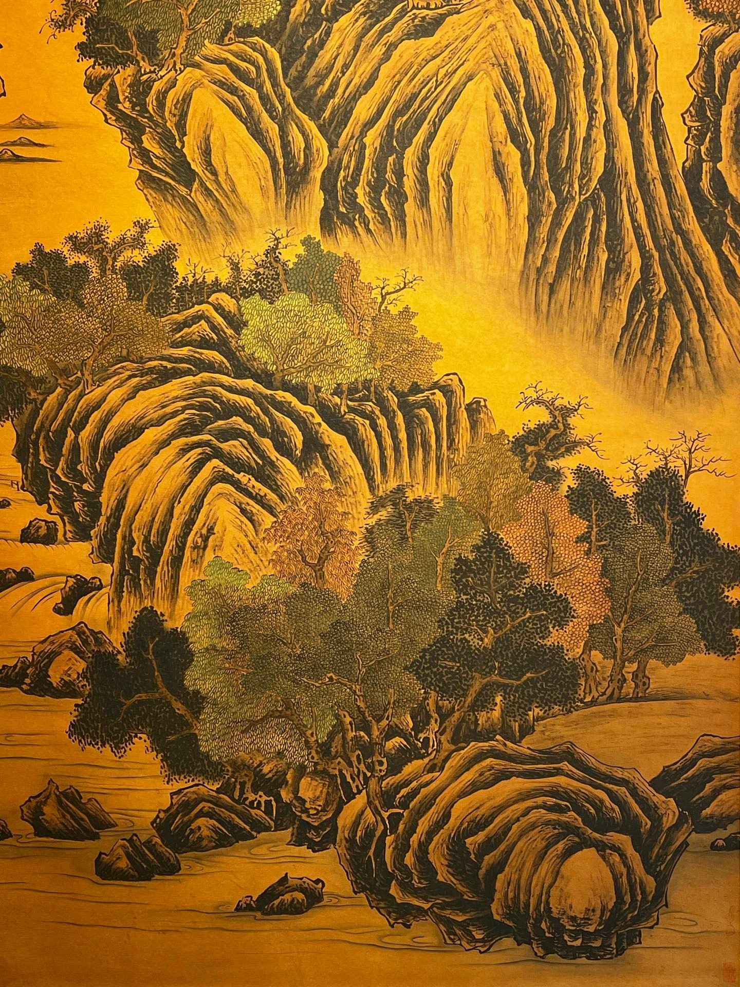 Chinese scroll painting Fan Kuan