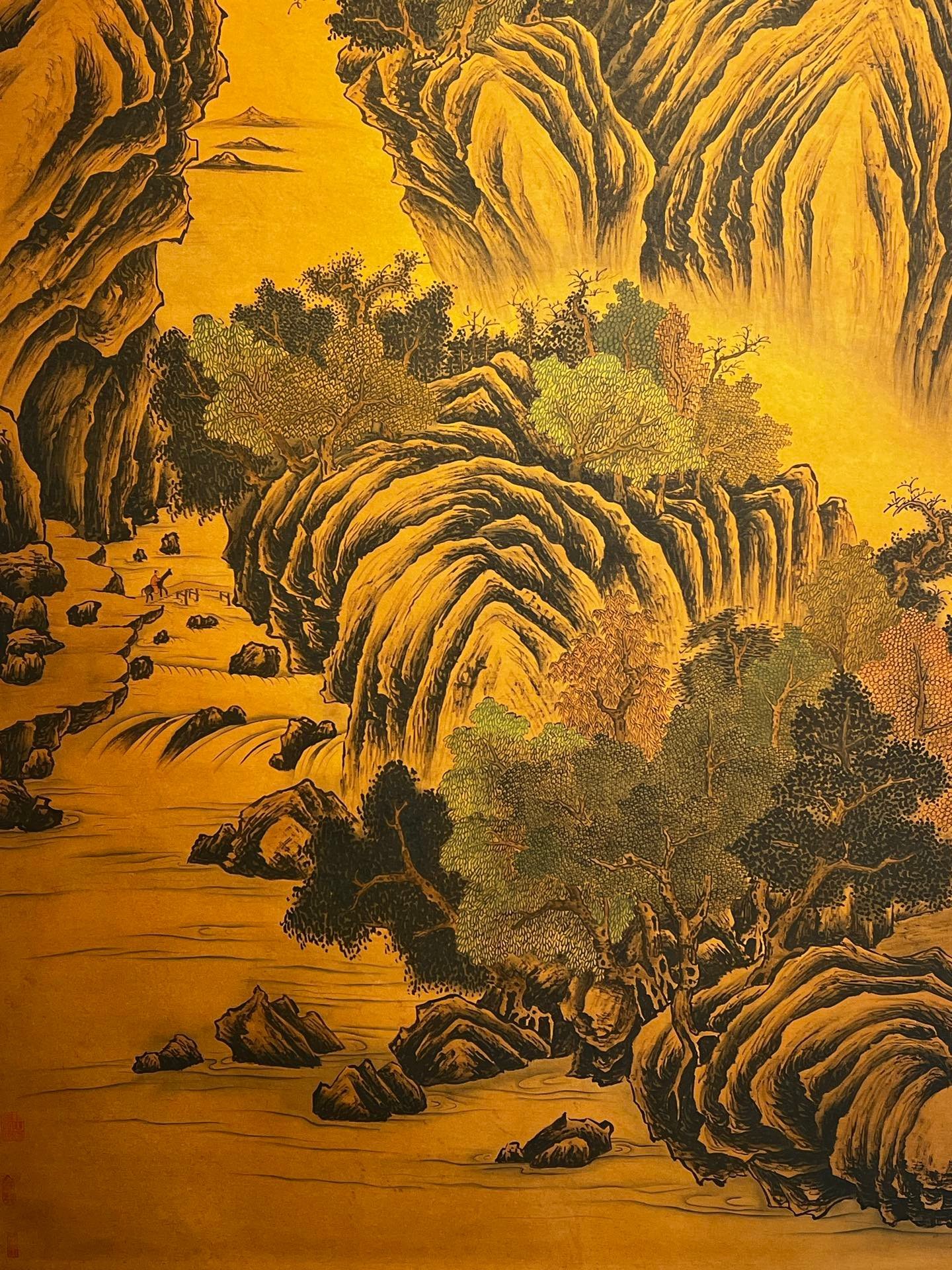 Chinese scroll painting Fan Kuan