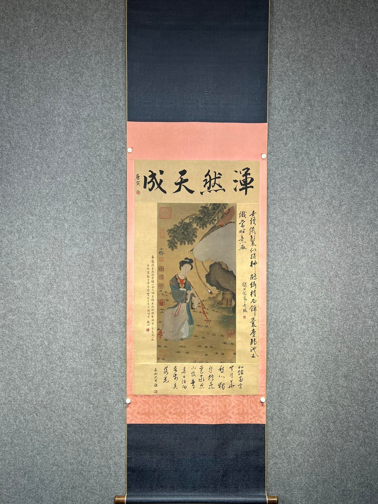 Chinese scroll painting Wu Wein