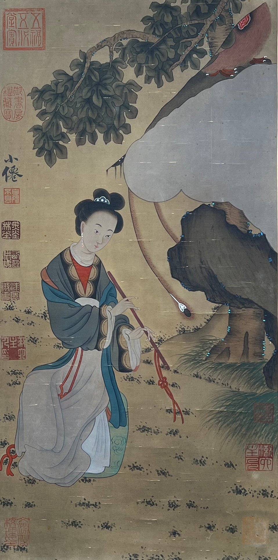 Chinese scroll painting Wu Wein