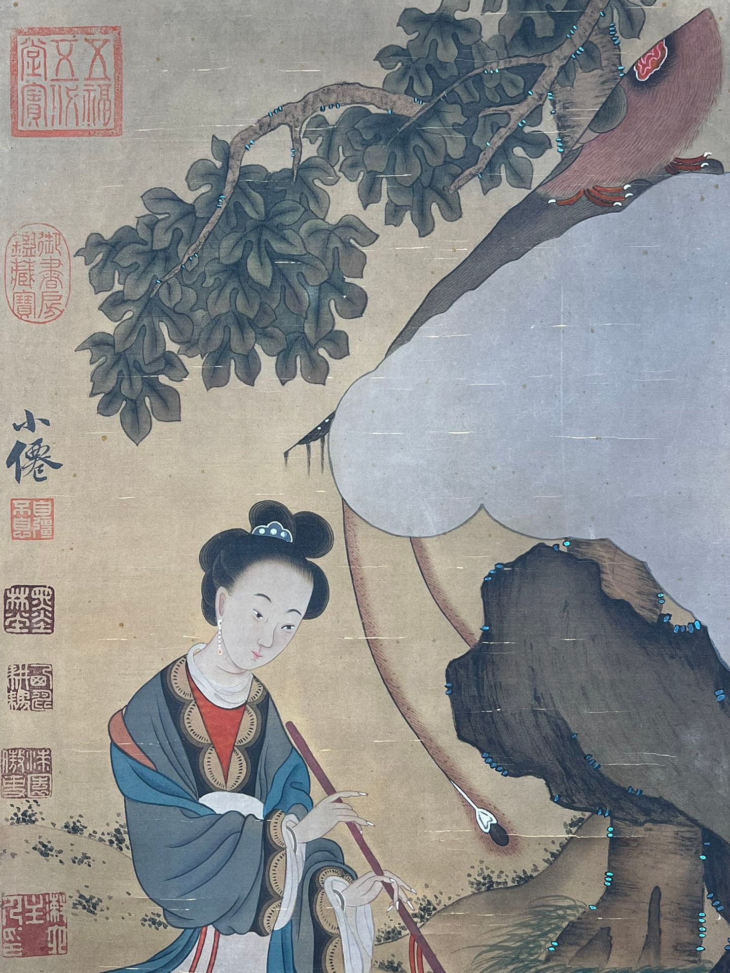 Chinese scroll painting Wu Wein