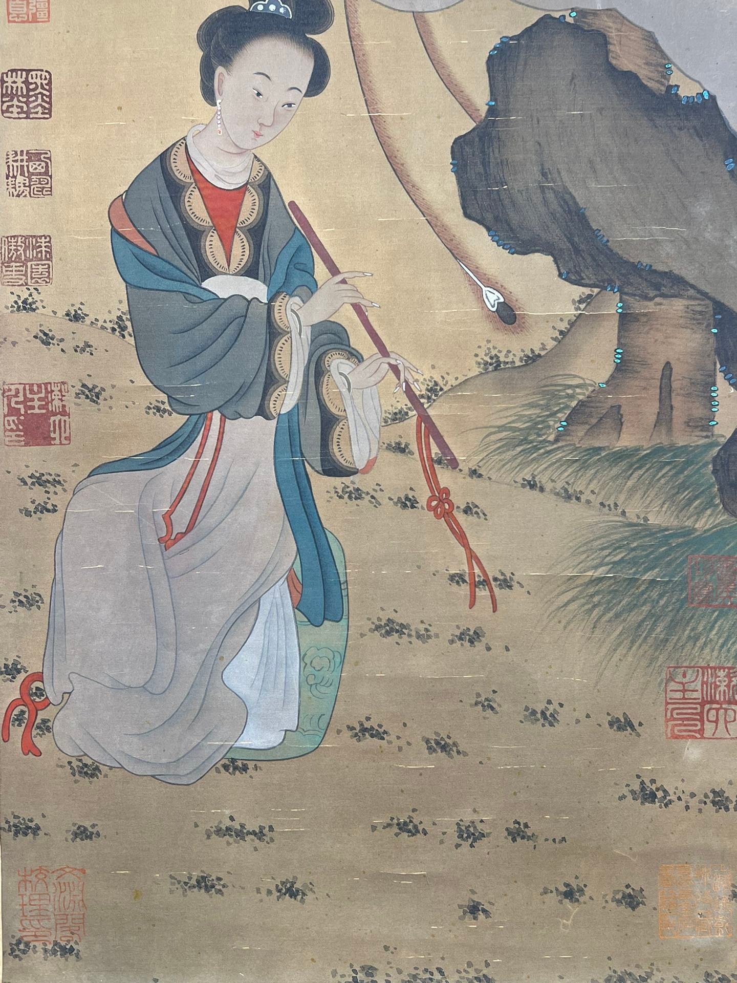 Chinese scroll painting Wu Wein