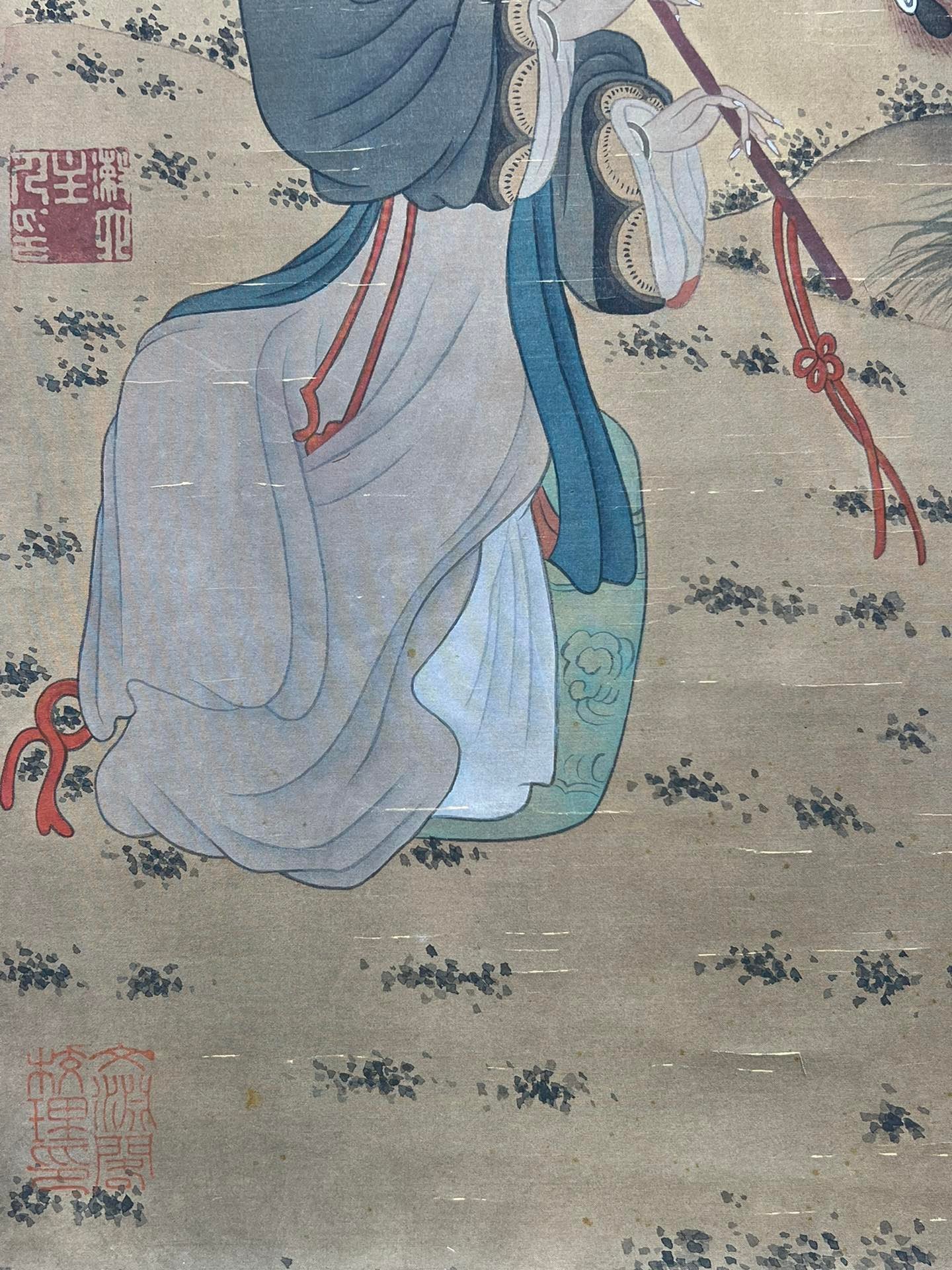 Chinese scroll painting Wu Wein