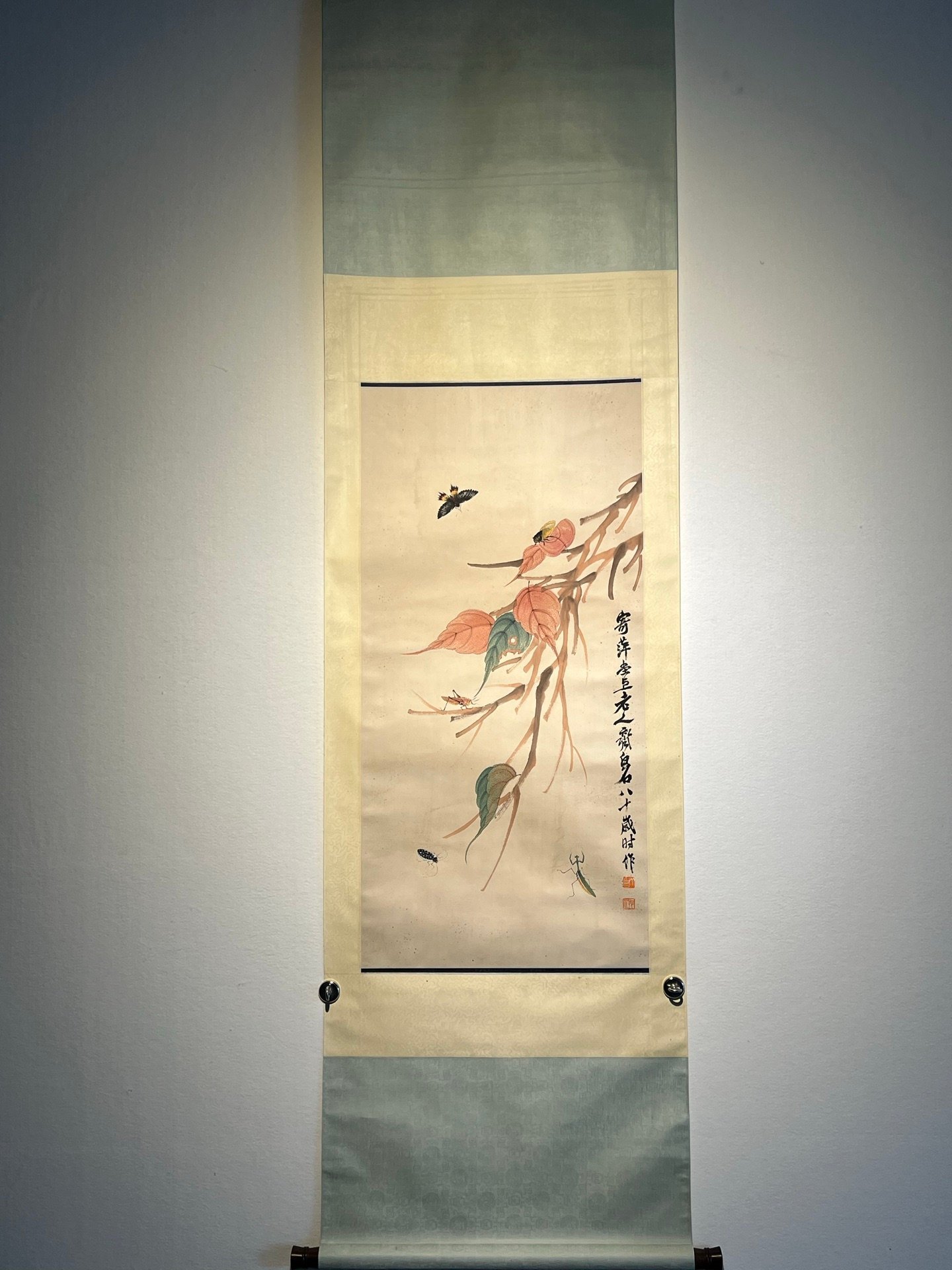 Chinese scroll painting Qi Baish
