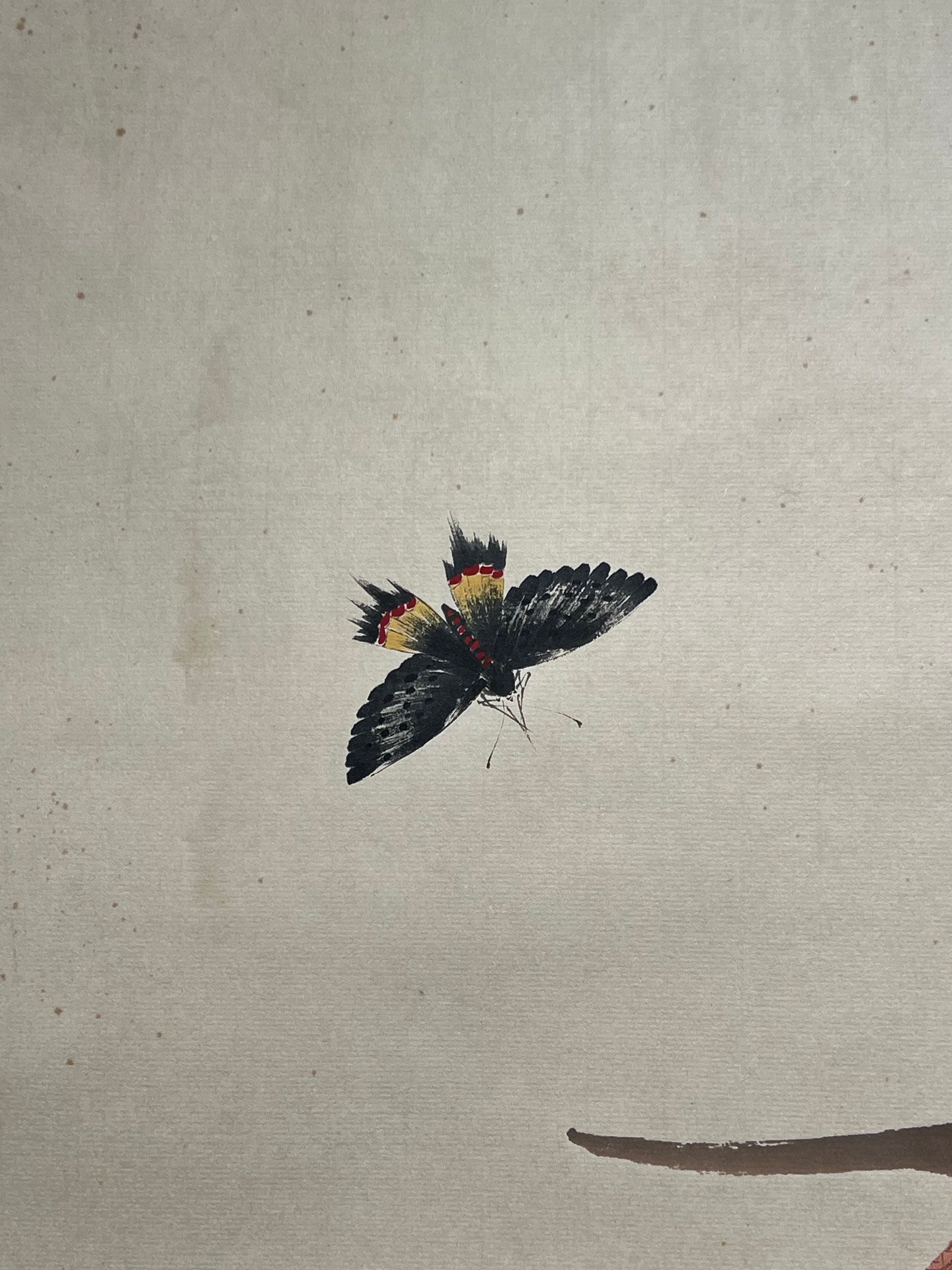 Chinese scroll painting Qi Baish