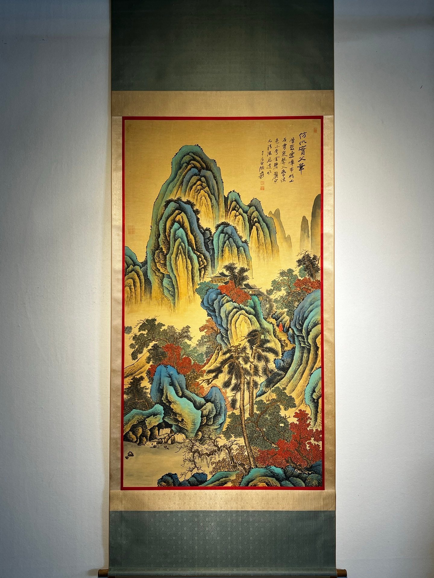 Chinese scroll painting Zhang Daqian