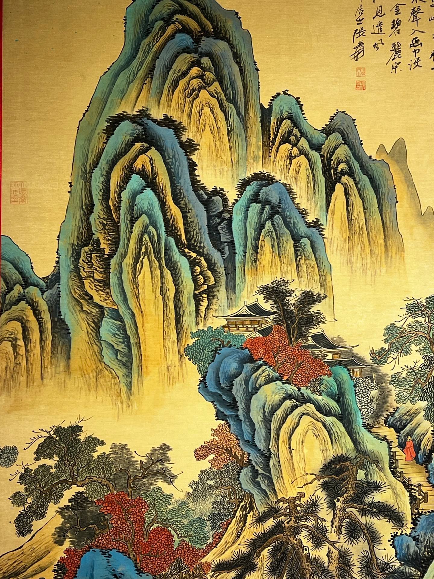 Chinese scroll painting Zhang Daqian