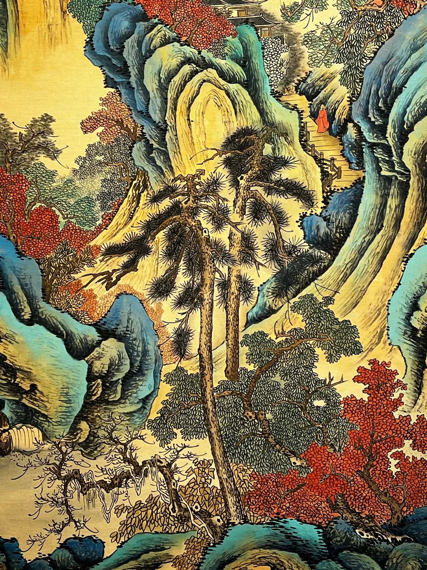 Chinese scroll painting Zhang Daqian