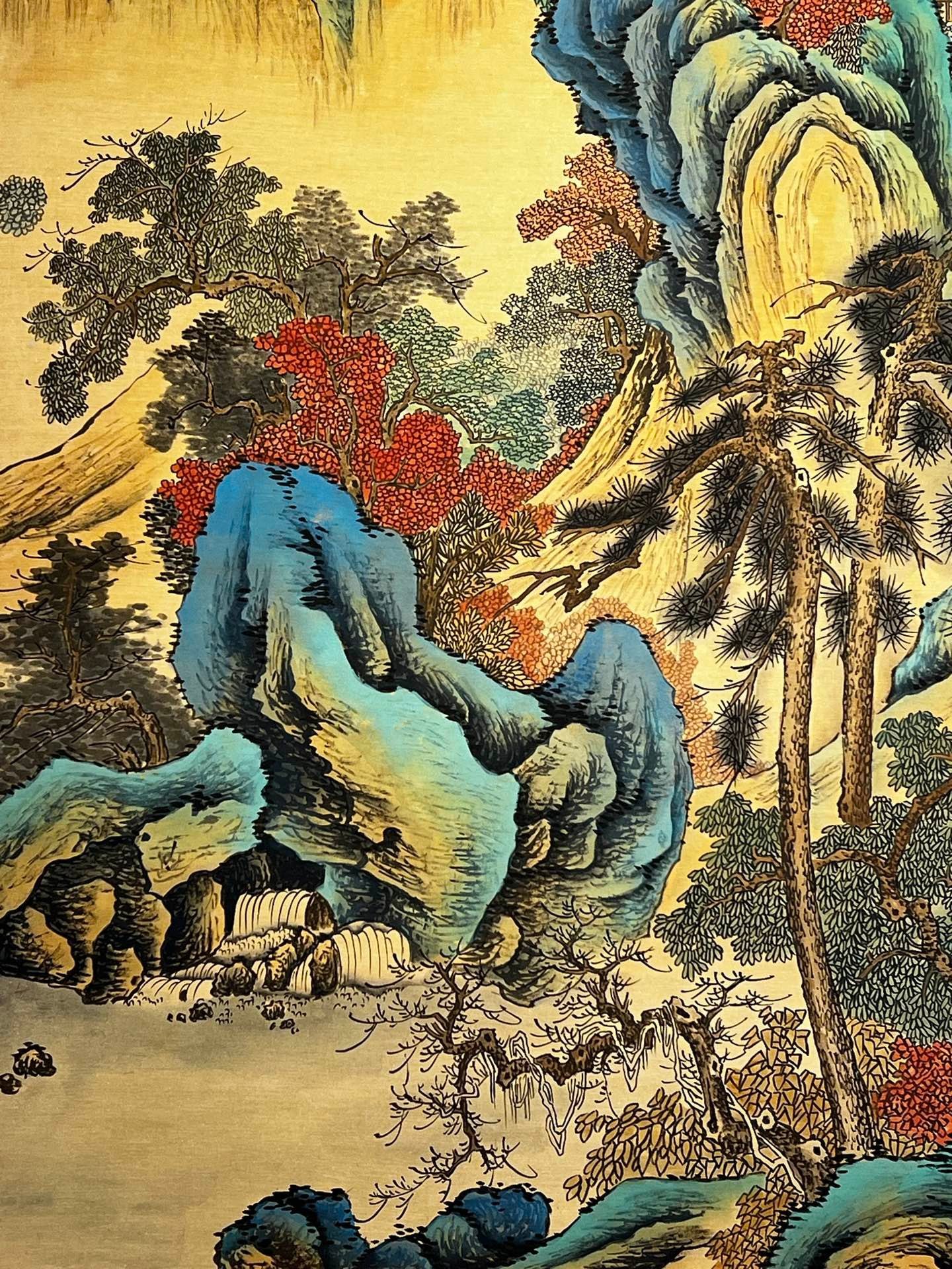 Chinese scroll painting Zhang Daqian