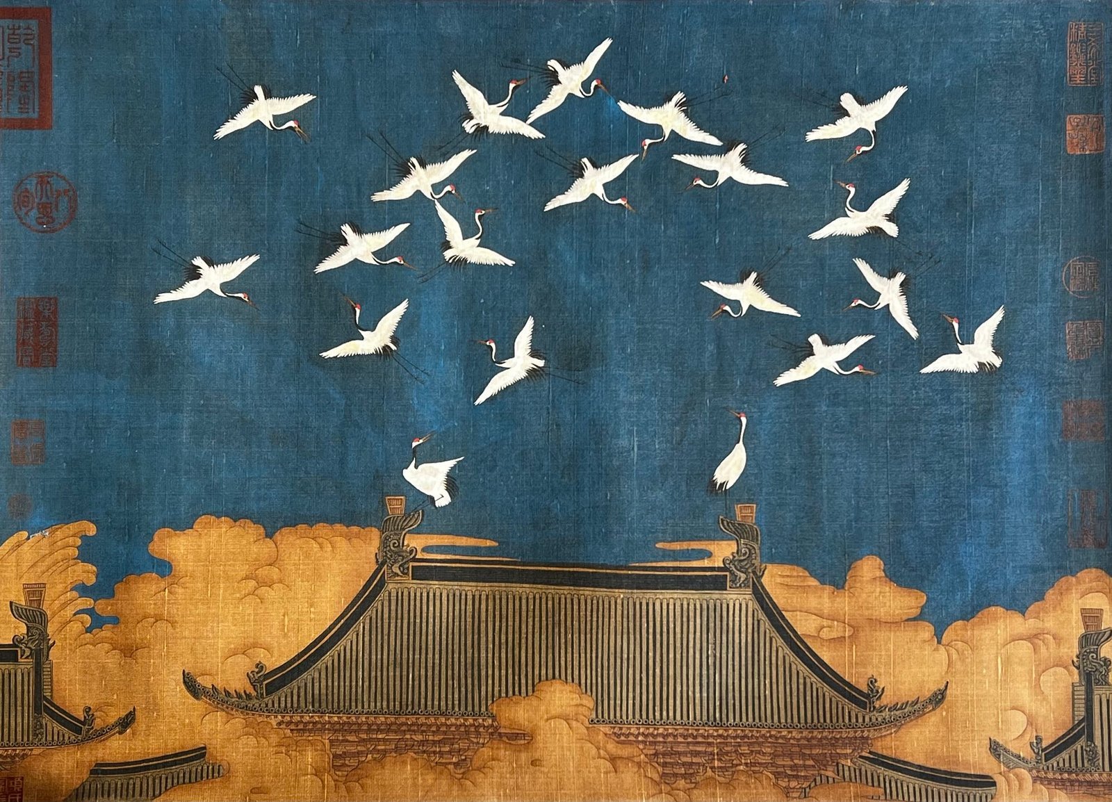Chinese scroll painting Huizong