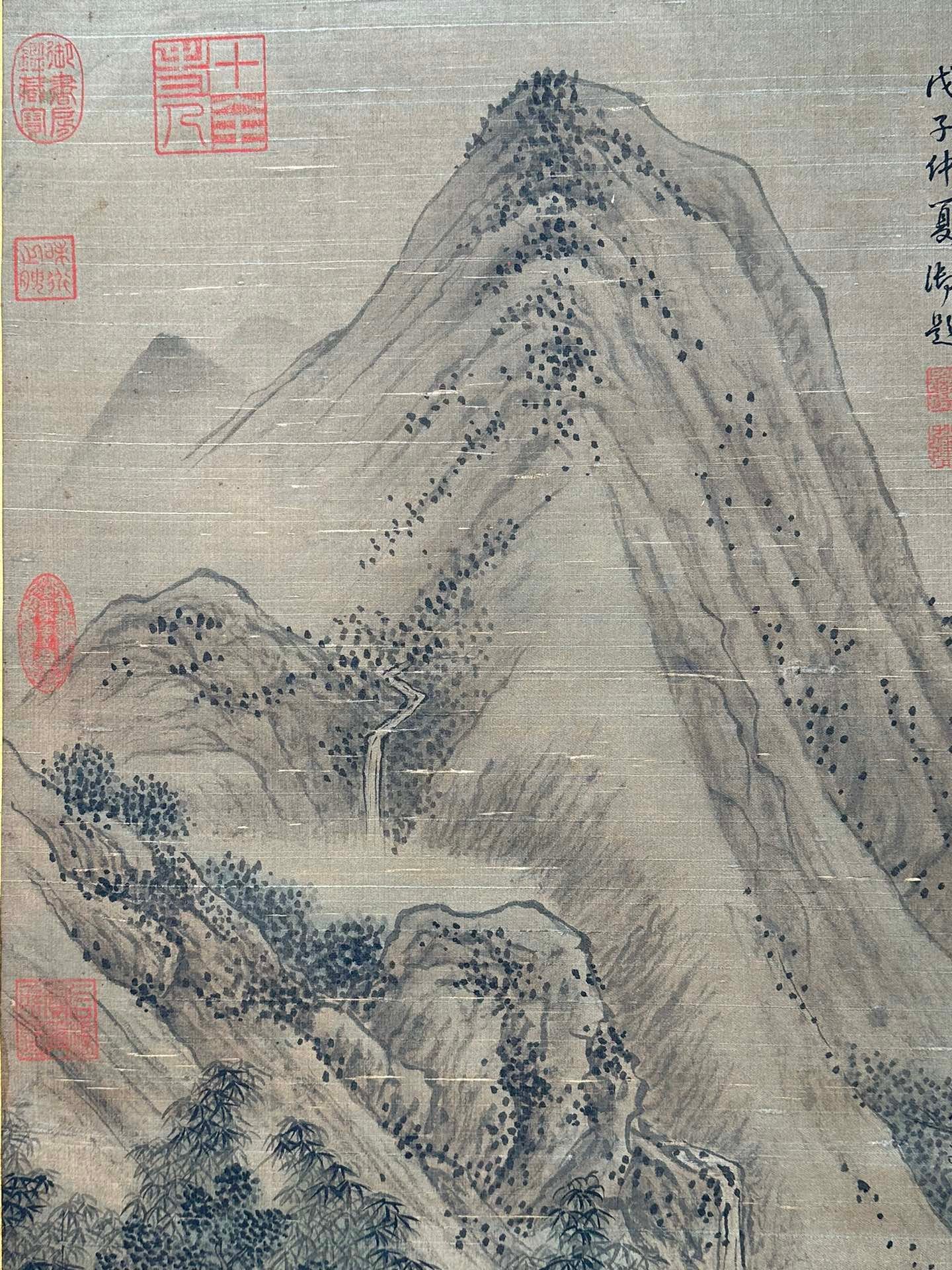 Chinese scroll painting Jin Tingbiao