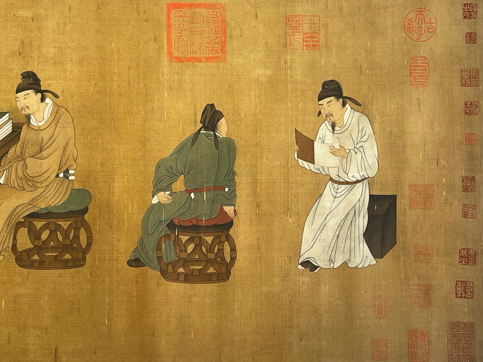 Chinese scroll painting Wang Qihan